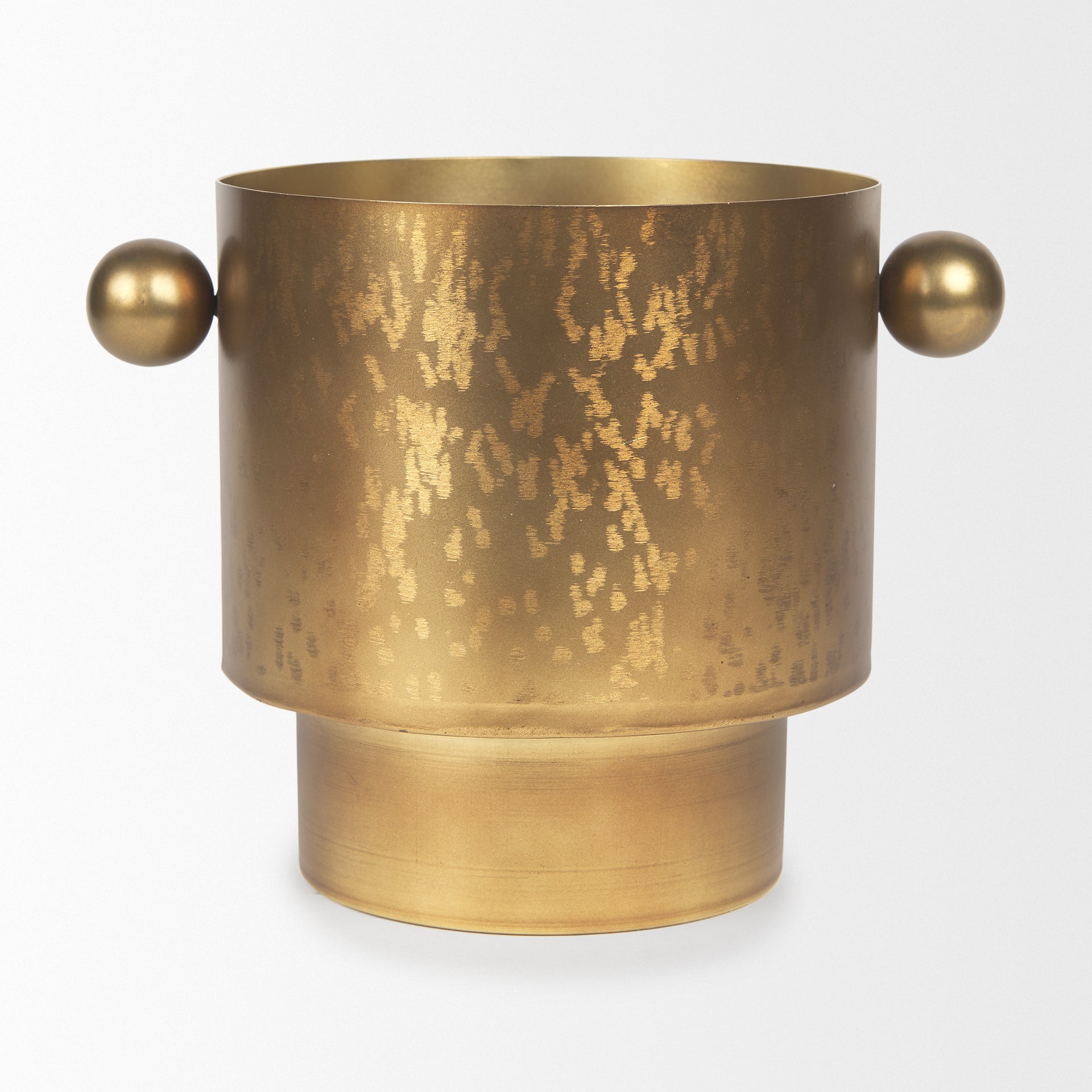 Juno Gold Iron Vase