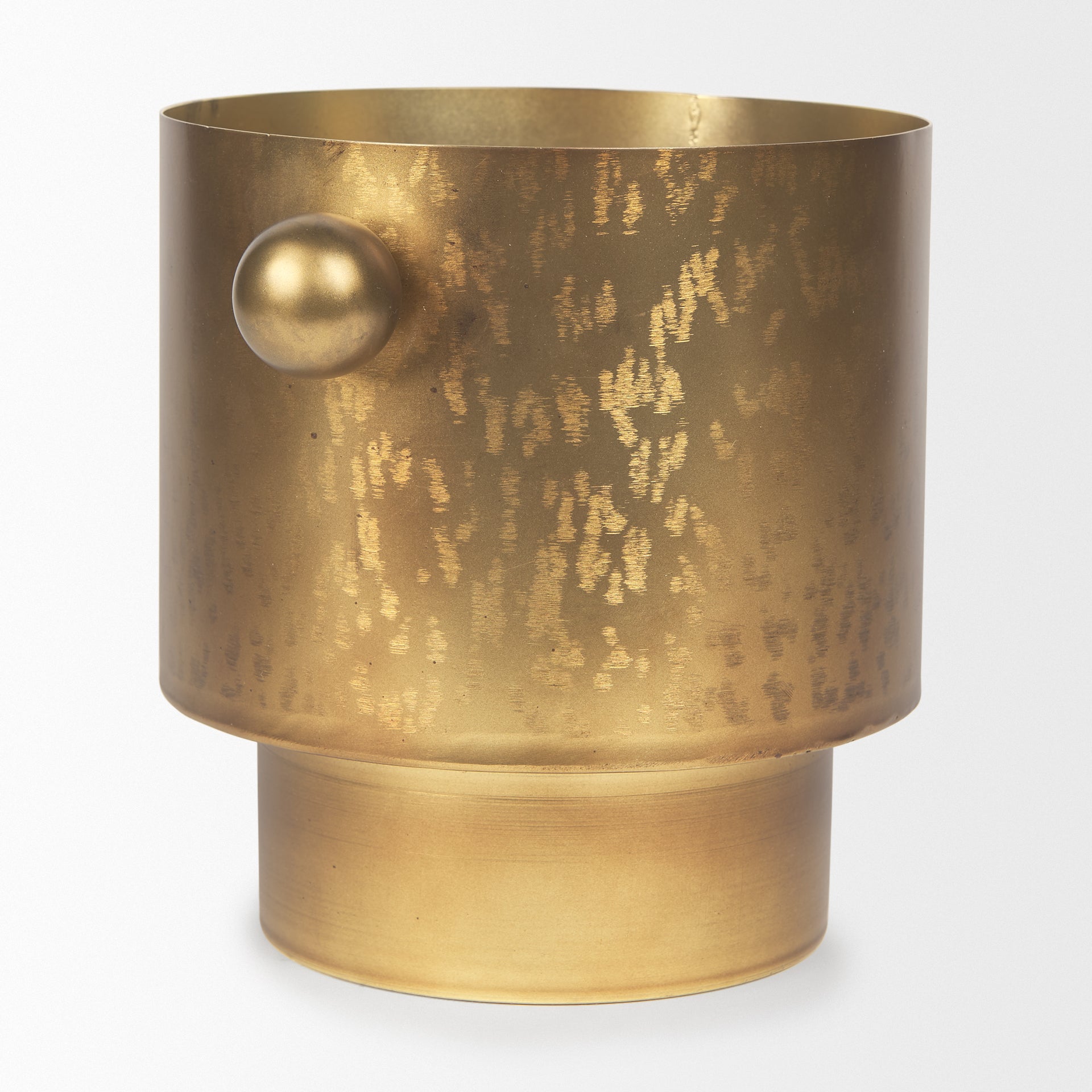 Juno Gold Iron Vase