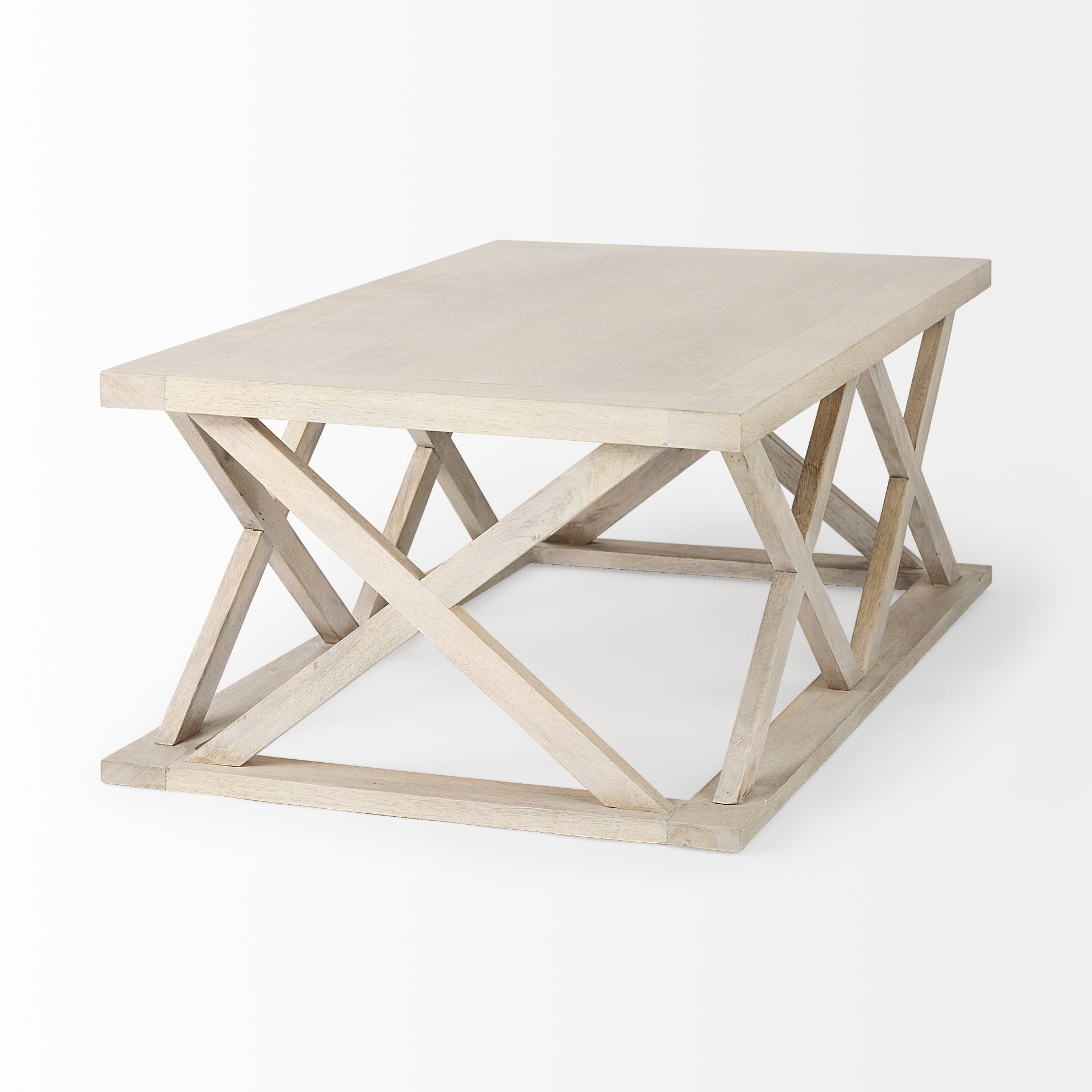 Forsey Wood Rectangular Coffee Table