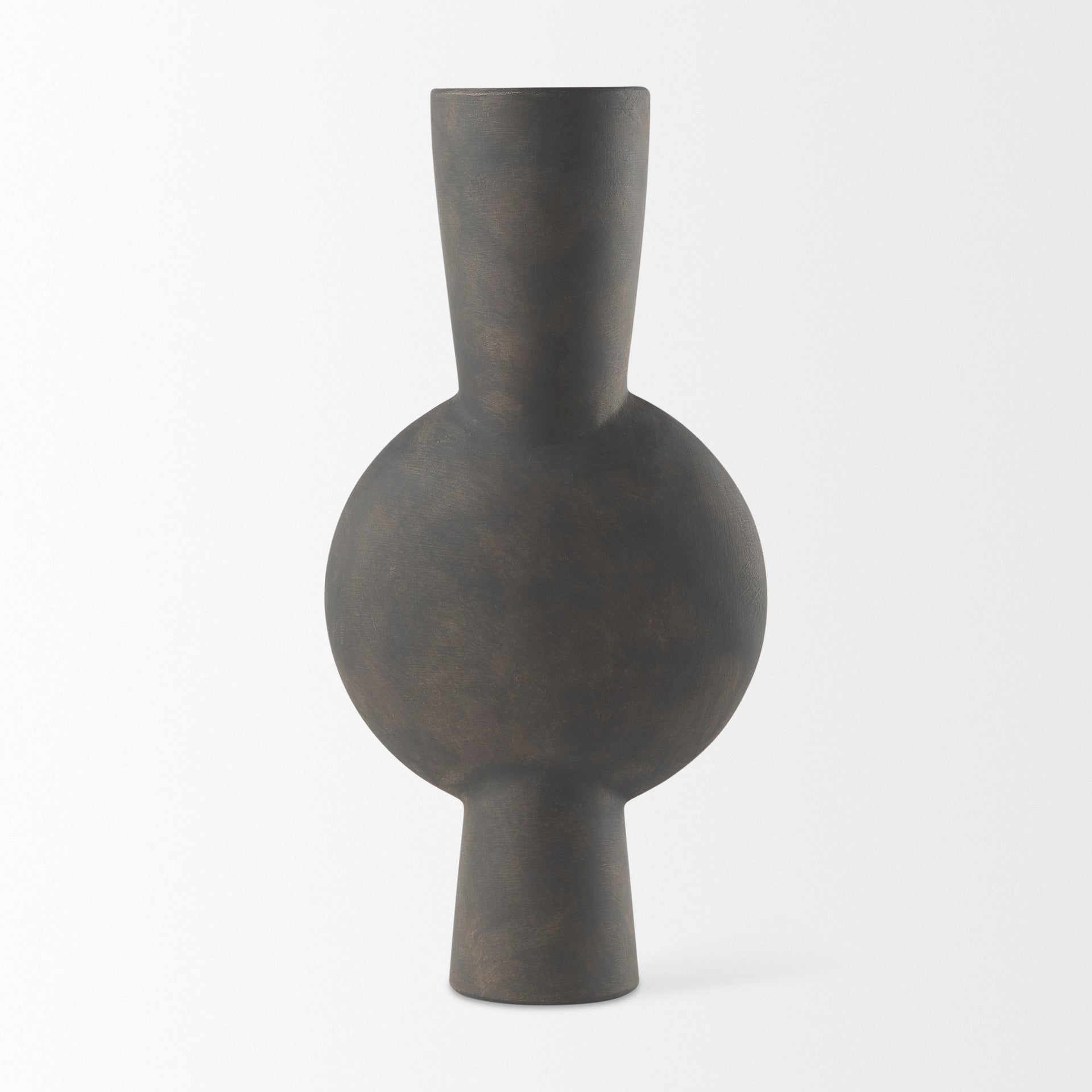 Kaz Earthy Brown Ceramic Vase Vases Mercana 16.7" , Black Friday Sale Mercana Furniture Sale, Old Bones Co, Mid Century Furniture Sale, Four Hands Furniture, Black Friday Sale Kaz Earthy Brown Ceramic Vase,Gus Sale, Perigold Kaz Earthy Brown Ceramic Vase Vases Black Friday Sale , Perigold Sale Kaz Earthy Brown Ceramic Vase,Kaz Earthy Brown Ceramic Vase Lulu and Georgia, Burke Decor Sale Kaz Earthy Brown Ceramic Vase, www.oldbonesco.com