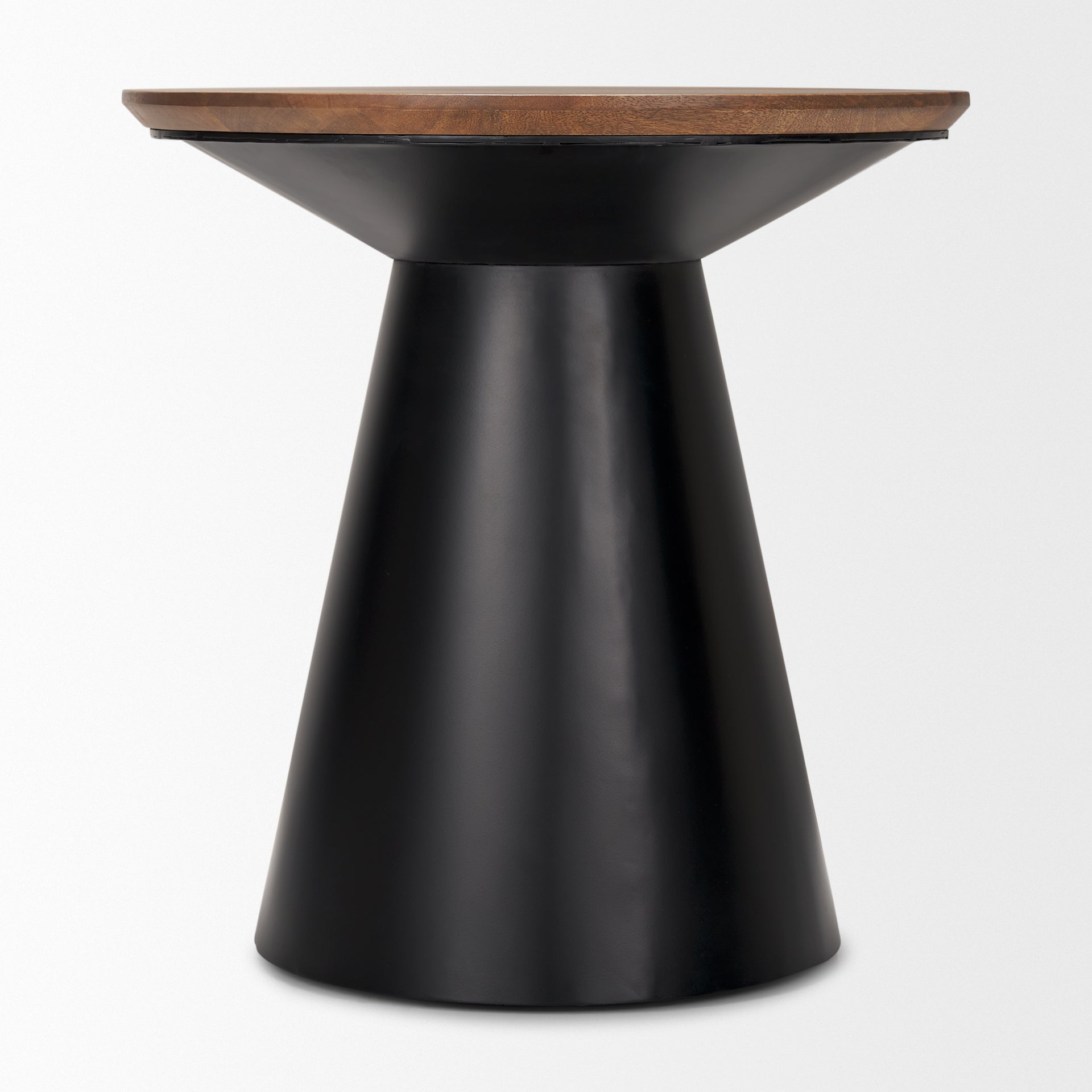 Mitchell Black Metal Pedetal Base with Brown Wood Top Side Table Side & End Tables Mercana , Black Friday Sale Mercana Furniture Sale, Old Bones Co, Mid Century Furniture Sale, Four Hands Furniture, Black Friday Sale Mitchell Black Metal Pedetal Base with Brown Wood Top Side Table,Gus Sale, Perigold Mitchell Black Metal Pedetal Base with Brown Wood Top Side Table Side & End Tables Black Friday Sale , Perigold Sale Mitchell Black Metal Pedetal Base with Brown Wood Top Side Table,Mitchell Black Metal Pedetal