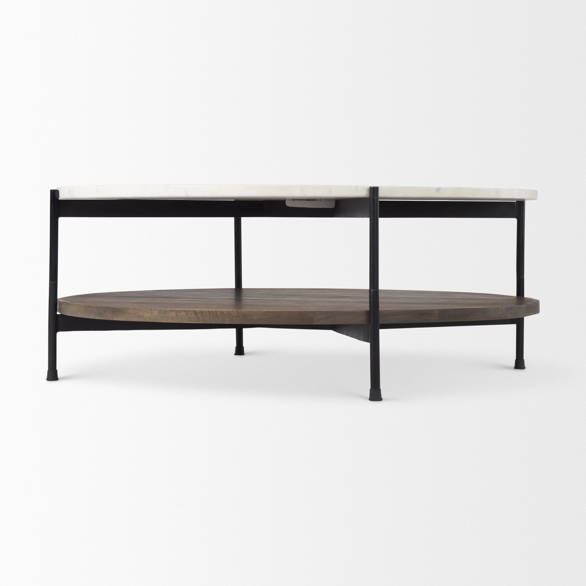 Larkin Marble Top With Wood Shelf Round Coffee Table Coffee Tables Mercana , Black Friday Sale Mercana Furniture Sale, Old Bones Co, Mid Century Furniture Sale, Four Hands Furniture, Black Friday Sale Larkin Marble Top With Wood Shelf Round Coffee Table,Gus Sale, Perigold Larkin Marble Top With Wood Shelf Round Coffee Table Coffee Tables Black Friday Sale , Perigold Sale Larkin Marble Top With Wood Shelf Round Coffee Table,Larkin Marble Top With Wood Shelf Round Coffee Table Lulu and Georgia, Burke Decor Sa