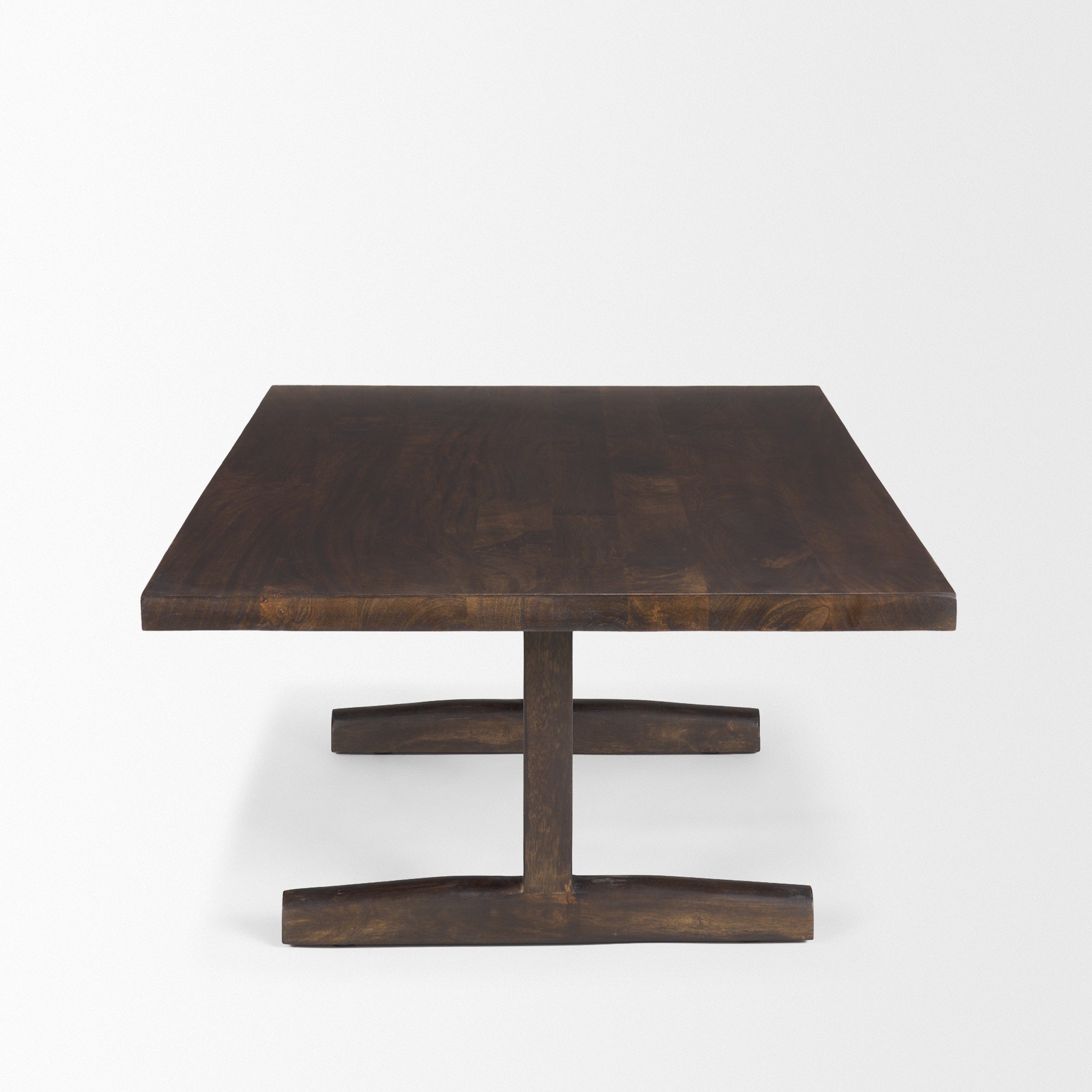 Viktor 55"L Solid Wood Coffee Table