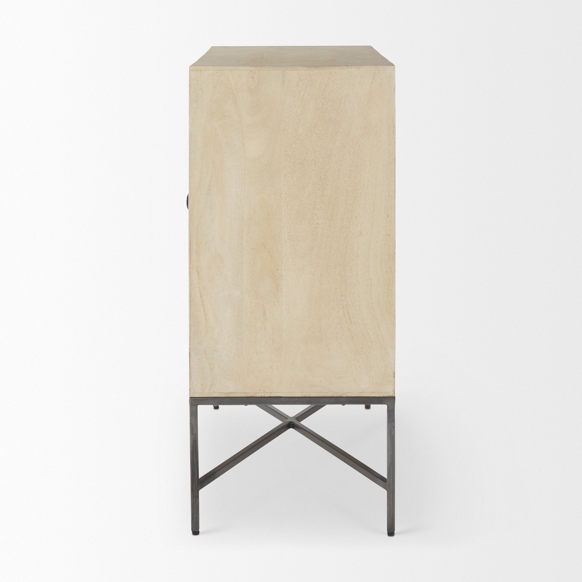 Hogarth 2 Door Blonde Wood Accent Cabinet