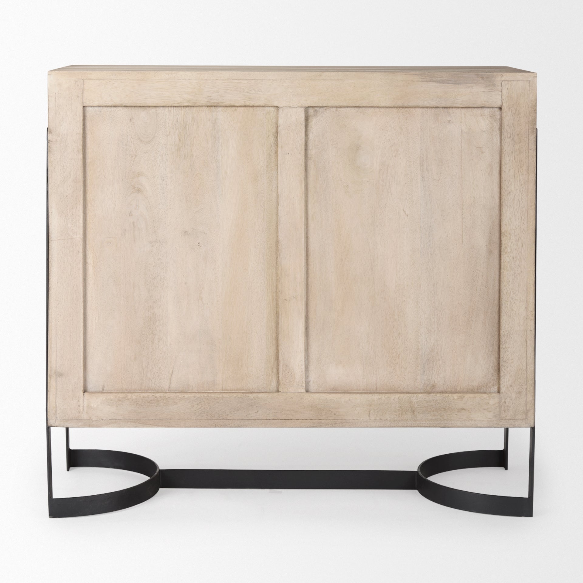 Rivien Brown Solid Wood with Black Metal Frame 2-Door Accent Cabinet Credenzas & Sideboards Mercana , Black Friday Sale Mercana Furniture Sale, Old Bones Co, Mid Century Furniture Sale, Four Hands Furniture, Black Friday Sale Rivien Brown Solid Wood with Black Metal Frame 2-Door Accent Cabinet,Gus Sale, Perigold Rivien Brown Solid Wood with Black Metal Frame 2-Door Accent Cabinet Credenzas & Sideboards Black Friday Sale , Perigold Sale Rivien Brown Solid Wood with Black Metal Frame 2-Door Accent Cabinet,Riv