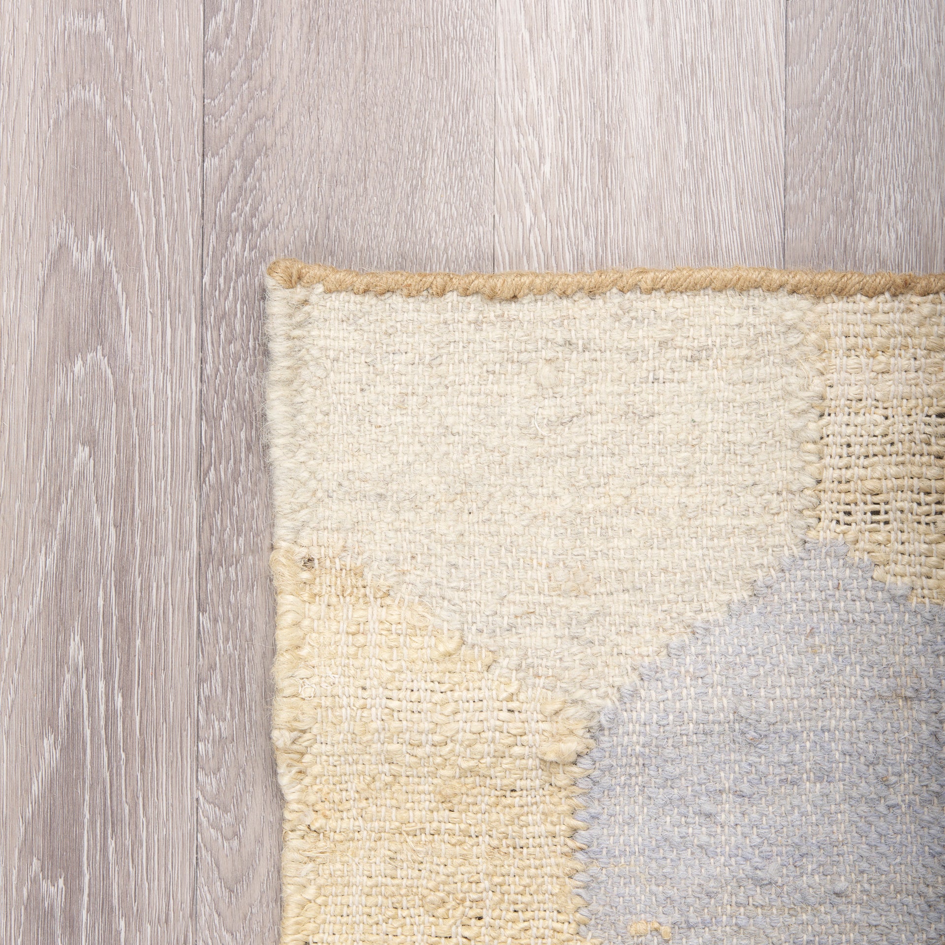 Mayson Cream Multi-Colored Honeycomb Pattern Area Rug