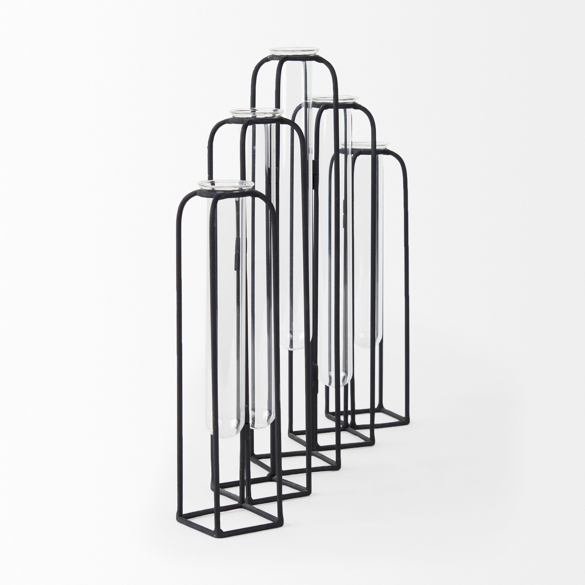 Mila Metal and Glass Decorative Accent
