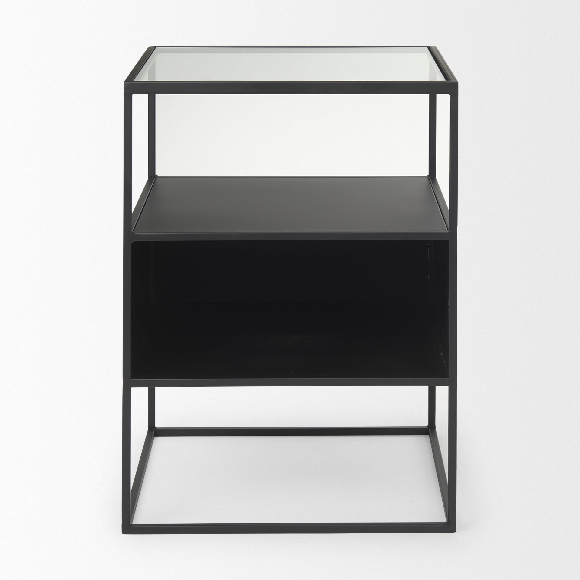 Samson Matte Black Metal and Glass Side Table Side & End Tables Mercana , Black Friday Sale Mercana Furniture Sale, Old Bones Co, Mid Century Furniture Sale, Four Hands Furniture, Black Friday Sale Samson Matte Black Metal and Glass Side Table,Gus Sale, Perigold Samson Matte Black Metal and Glass Side Table Side & End Tables Black Friday Sale , Perigold Sale Samson Matte Black Metal and Glass Side Table,Samson Matte Black Metal and Glass Side Table Lulu and Georgia, Burke Decor Sale Samson Matte Black Metal