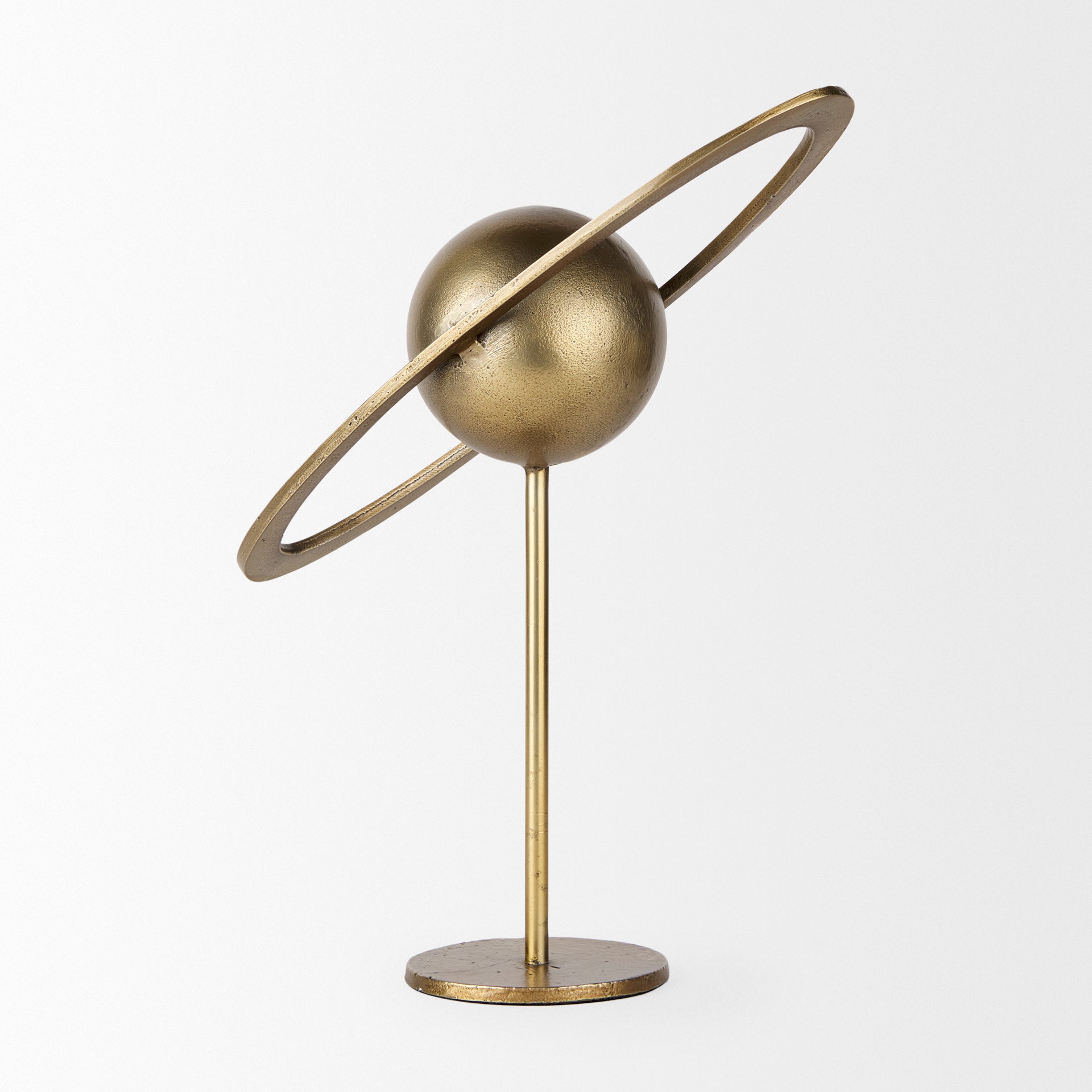 Atlas Gold Metal Solar System Ornament