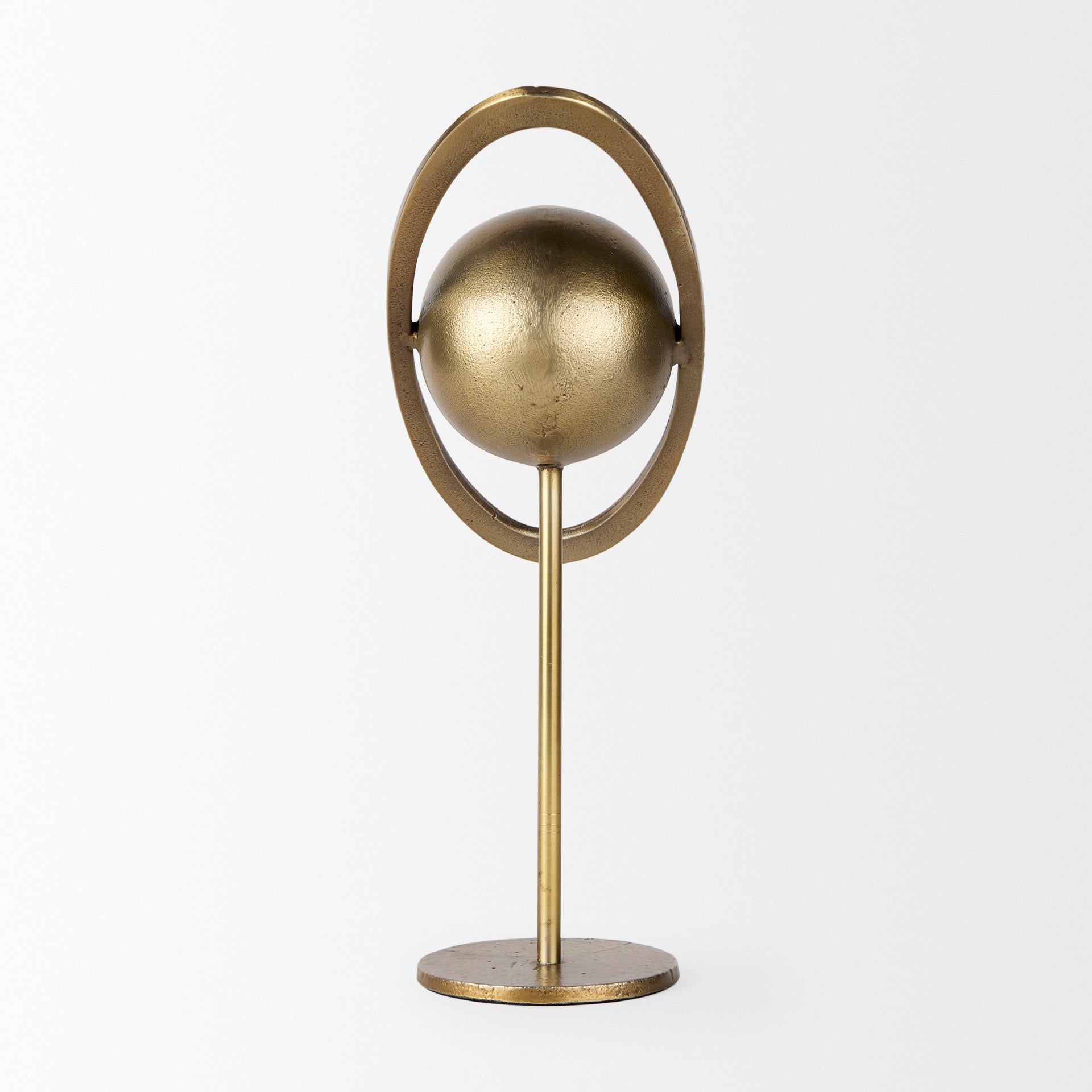 Atlas Gold Metal Solar System Ornament