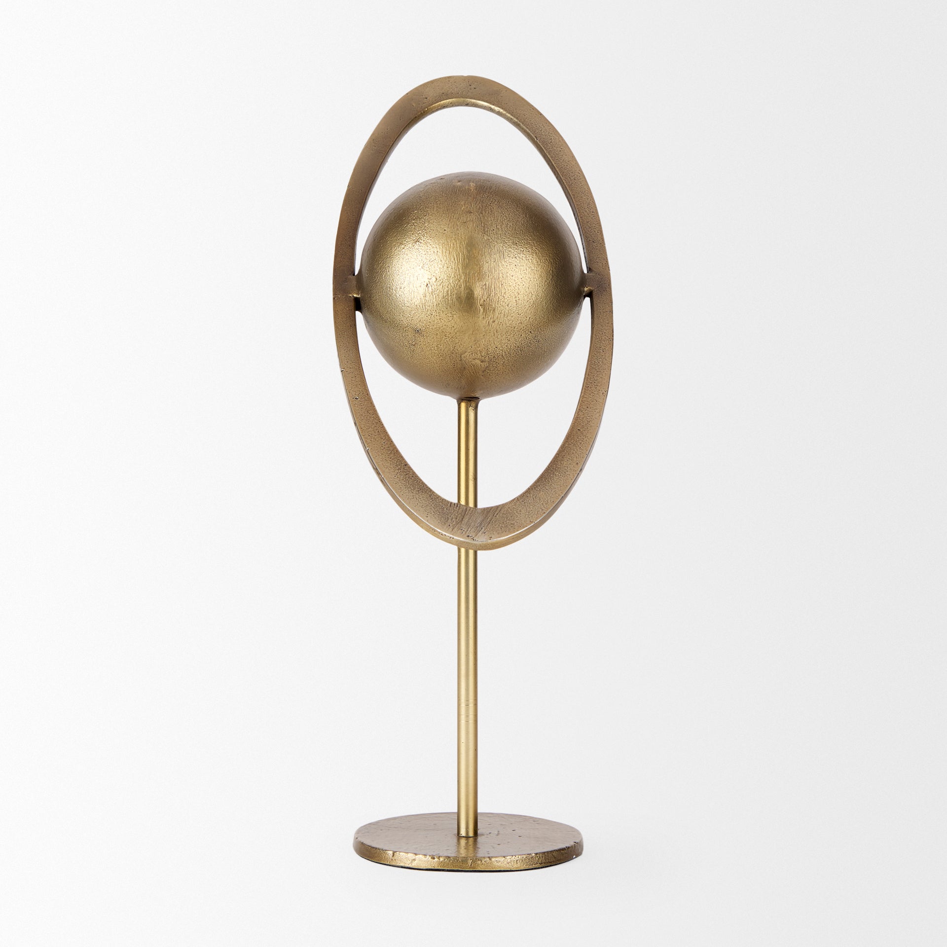 Atlas Gold Metal Solar System Ornament