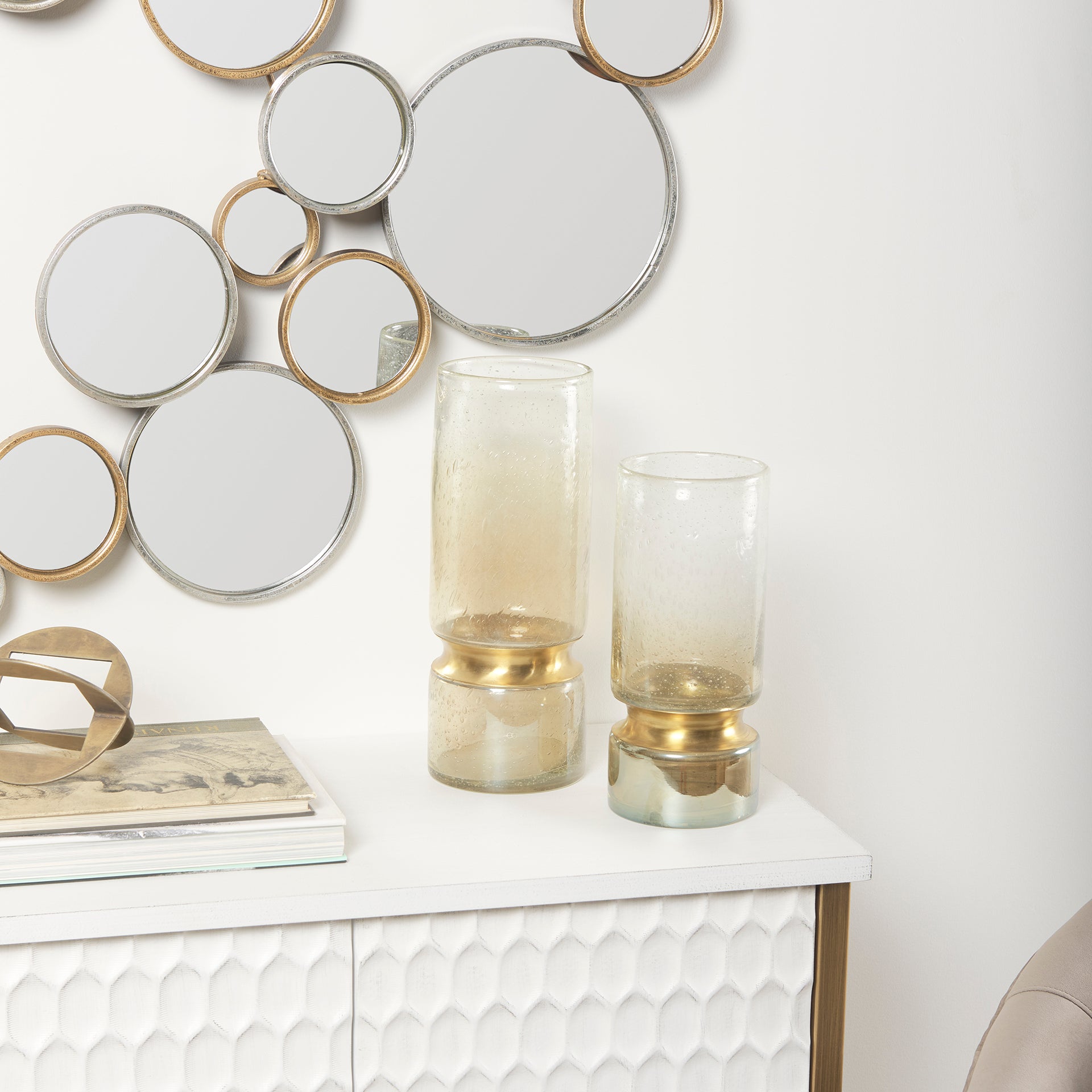 Adriatic II Large Brushed Gold Metal Glass Vase Vases Mercana , Black Friday Sale Mercana Furniture Sale, Old Bones Co, Mid Century Furniture Sale, Four Hands Furniture, Black Friday Sale Adriatic II Large Brushed Gold Metal Glass Vase,Gus Sale, Perigold Adriatic II Large Brushed Gold Metal Glass Vase Vases Black Friday Sale , Perigold Sale Adriatic II Large Brushed Gold Metal Glass Vase,Adriatic II Large Brushed Gold Metal Glass Vase Lulu and Georgia, Burke Decor Sale Adriatic II Large Brushed Gold Metal G