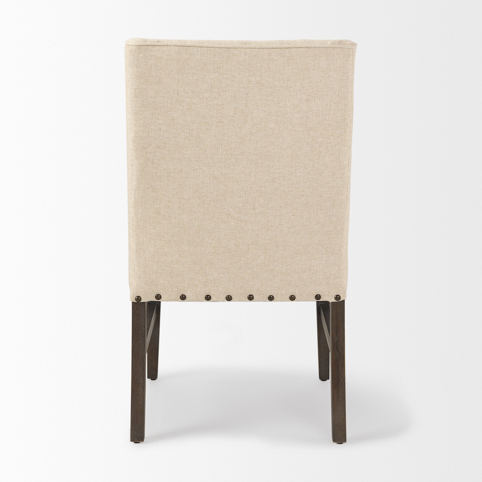 Kensington I Fabric and Solid Wood Dining Chair