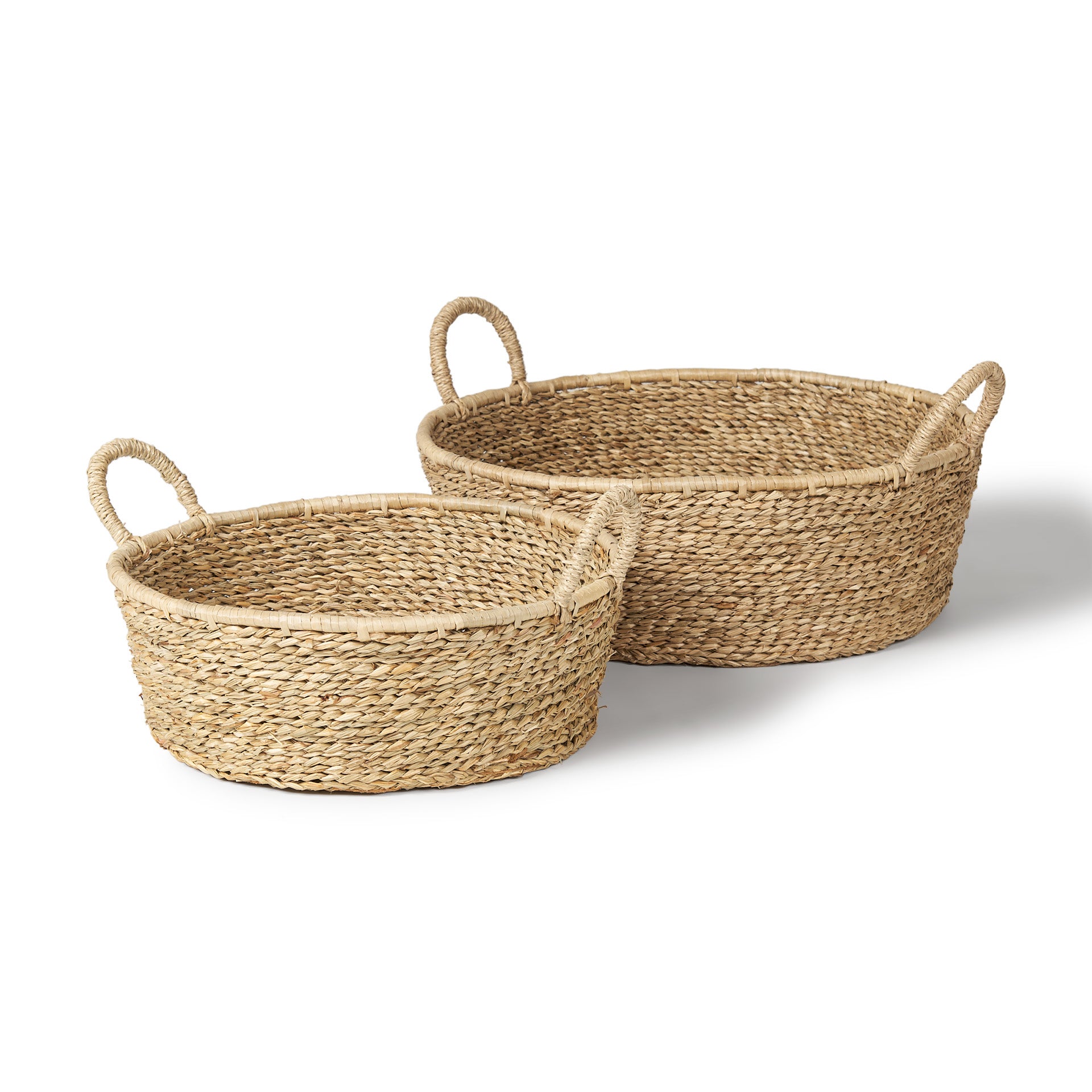 Ayanna Deep Nesting Seagrass Basket with Handles - Set of 2 Baskets Mercana , Black Friday Sale Mercana Furniture Sale, Old Bones Co, Mid Century Furniture Sale, Four Hands Furniture, Black Friday Sale Ayanna Deep Nesting Seagrass Basket with Handles - Set of 2,Gus Sale, Perigold Ayanna Deep Nesting Seagrass Basket with Handles - Set of 2 Baskets Black Friday Sale , Perigold Sale Ayanna Deep Nesting Seagrass Basket with Handles - Set of 2,Ayanna Deep Nesting Seagrass Basket with Handles - Set of 2 Lulu and