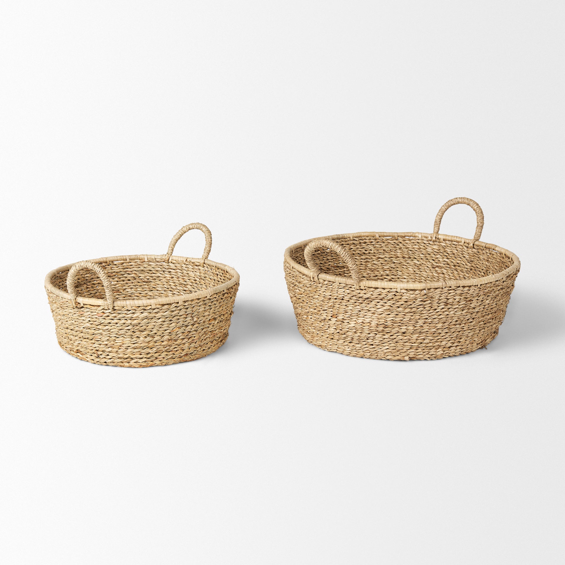 Ayanna Deep Nesting Seagrass Basket with Handles - Set of 2 Baskets Mercana , Black Friday Sale Mercana Furniture Sale, Old Bones Co, Mid Century Furniture Sale, Four Hands Furniture, Black Friday Sale Ayanna Deep Nesting Seagrass Basket with Handles - Set of 2,Gus Sale, Perigold Ayanna Deep Nesting Seagrass Basket with Handles - Set of 2 Baskets Black Friday Sale , Perigold Sale Ayanna Deep Nesting Seagrass Basket with Handles - Set of 2,Ayanna Deep Nesting Seagrass Basket with Handles - Set of 2 Lulu and