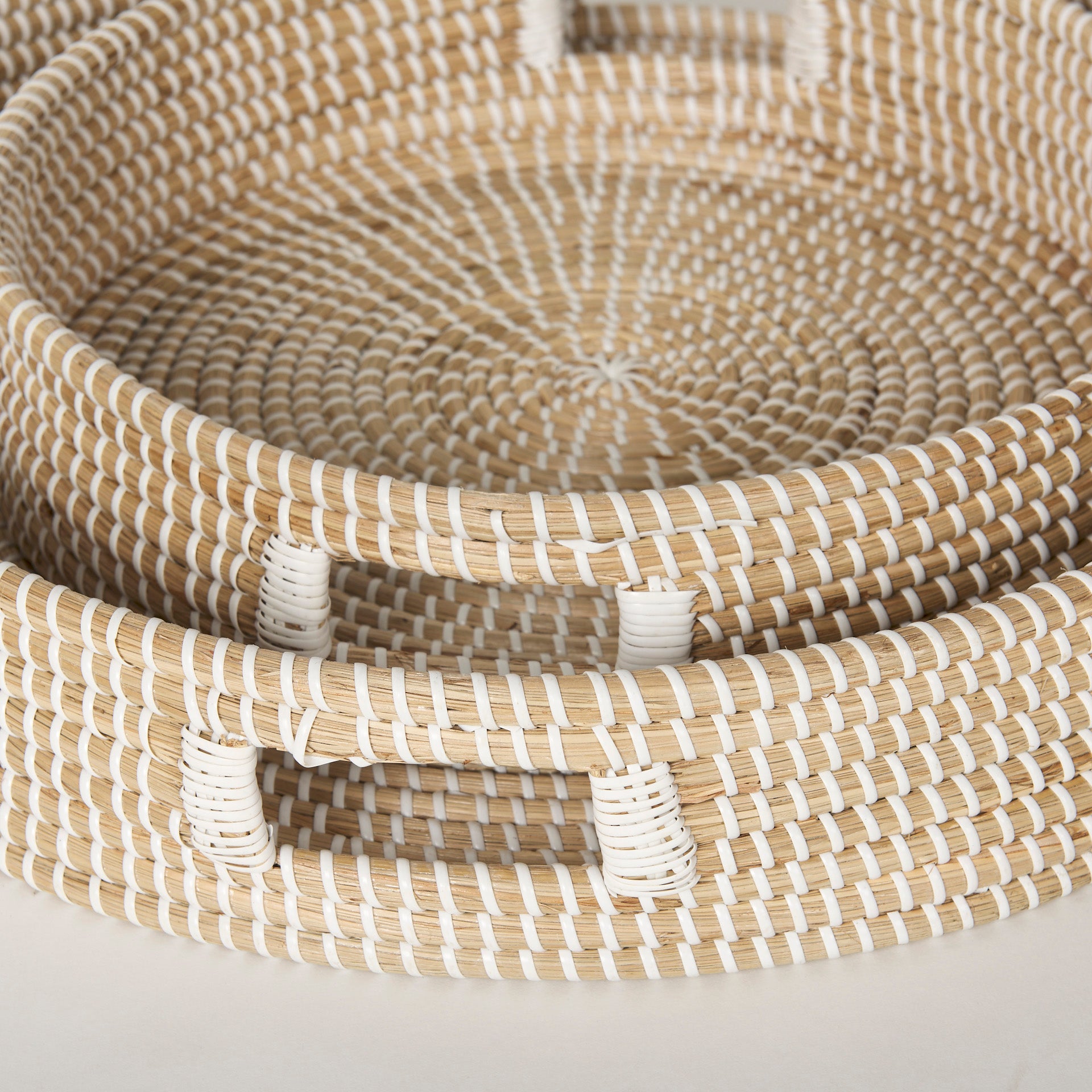 Kalama Large Round Seagrass Trays with Handles - Set of 2 Trays & Containers Mercana , Black Friday Sale Mercana Furniture Sale, Old Bones Co, Mid Century Furniture Sale, Four Hands Furniture, Black Friday Sale Kalama Large Round Seagrass Trays with Handles - Set of 2,Gus Sale, Perigold Kalama Large Round Seagrass Trays with Handles - Set of 2 Trays & Containers Black Friday Sale , Perigold Sale Kalama Large Round Seagrass Trays with Handles - Set of 2,Kalama Large Round Seagrass Trays with Handles - Set of