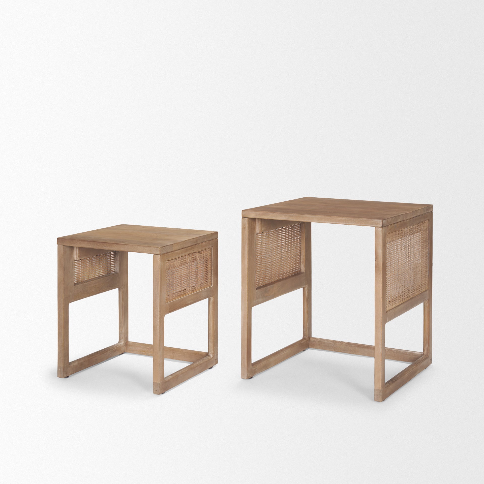 Grier Solid Wood with Cane Nesting Accent Tables - Set of 2 Side & End Tables Mercana , Black Friday Sale Mercana Furniture Sale, Old Bones Co, Mid Century Furniture Sale, Four Hands Furniture, Black Friday Sale Grier Solid Wood with Cane Nesting Accent Tables - Set of 2,Gus Sale, Perigold Grier Solid Wood with Cane Nesting Accent Tables - Set of 2 Side & End Tables Black Friday Sale , Perigold Sale Grier Solid Wood with Cane Nesting Accent Tables - Set of 2,Grier Solid Wood with Cane Nesting Accent Tables
