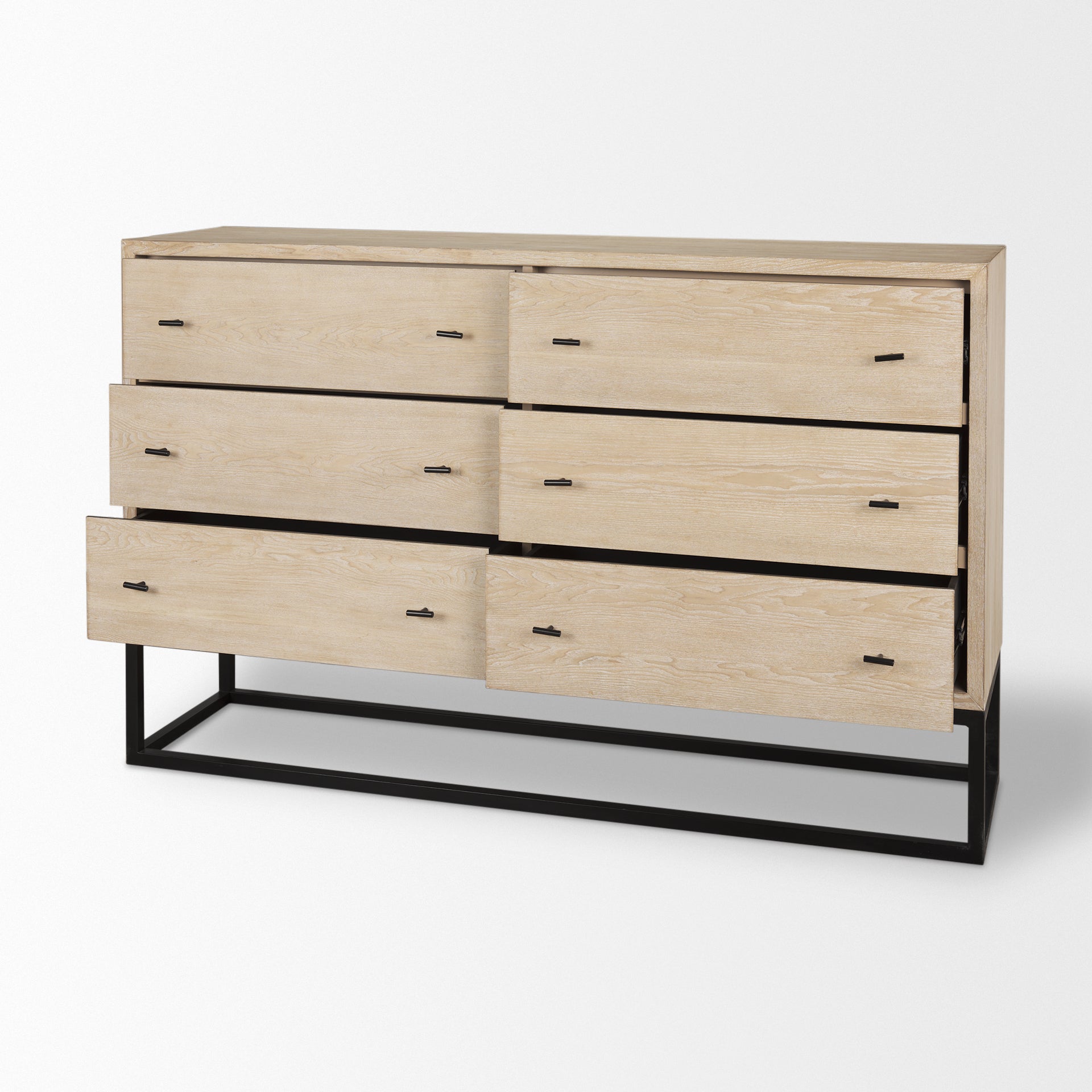 Ciara 6-Drawer Beige Fir Veneer with Black Metal Sideboard Credenzas & Sideboards Mercana , Black Friday Sale Mercana Furniture Sale, Old Bones Co, Mid Century Furniture Sale, Four Hands Furniture, Black Friday Sale Ciara 6-Drawer Beige Fir Veneer with Black Metal Sideboard,Gus Sale, Perigold Ciara 6-Drawer Beige Fir Veneer with Black Metal Sideboard Credenzas & Sideboards Black Friday Sale , Perigold Sale Ciara 6-Drawer Beige Fir Veneer with Black Metal Sideboard,Ciara 6-Drawer Beige Fir Veneer with Black
