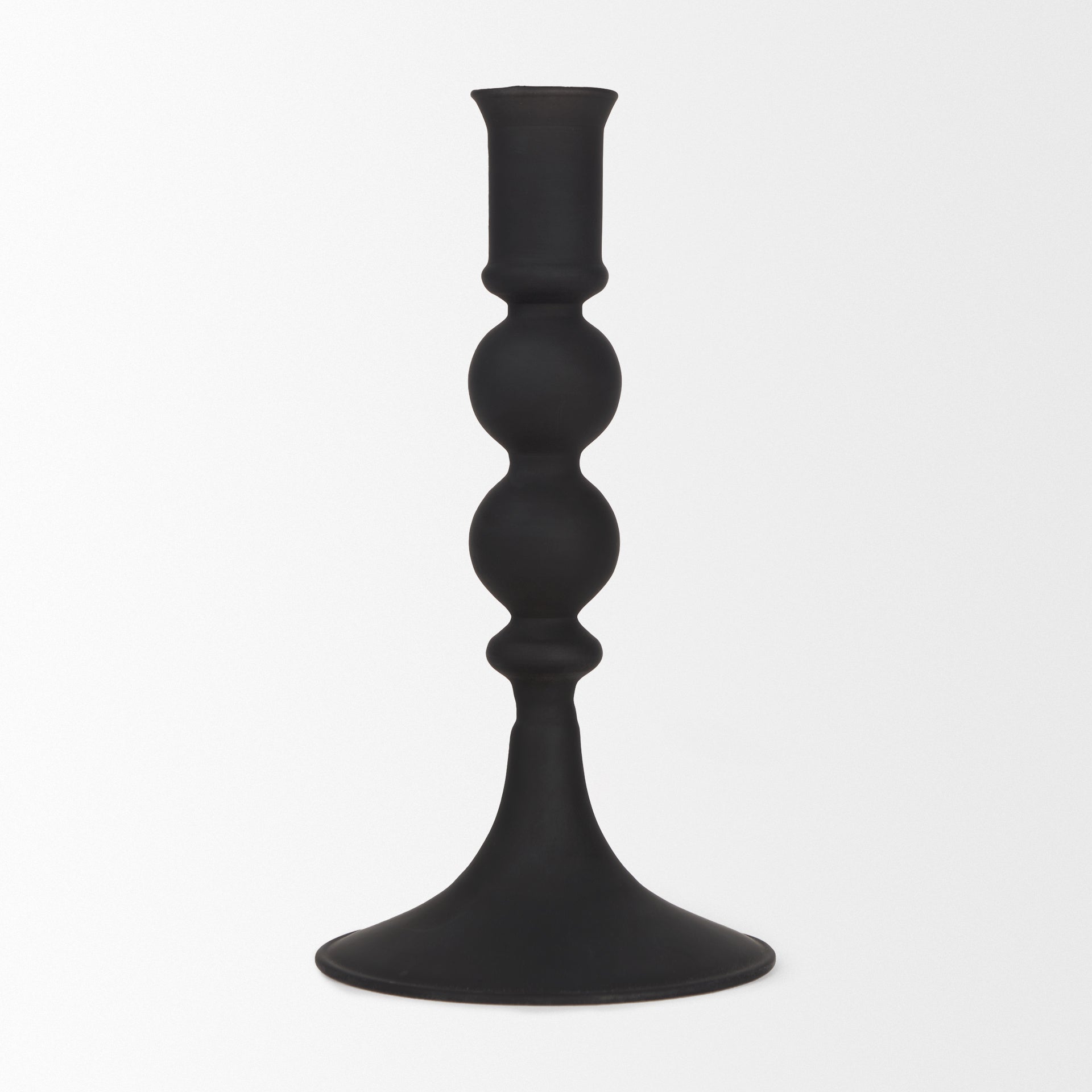 Haute Matte Black Blown Glass Candlestick Candle Holders Mercana , Black Friday Sale Mercana Furniture Sale, Old Bones Co, Mid Century Furniture Sale, Four Hands Furniture, Black Friday Sale Haute Matte Black Blown Glass Candlestick,Gus Sale, Perigold Haute Matte Black Blown Glass Candlestick Candle Holders Black Friday Sale , Perigold Sale Haute Matte Black Blown Glass Candlestick,Haute Matte Black Blown Glass Candlestick Lulu and Georgia, Burke Decor Sale Haute Matte Black Blown Glass Candlestick, www.old