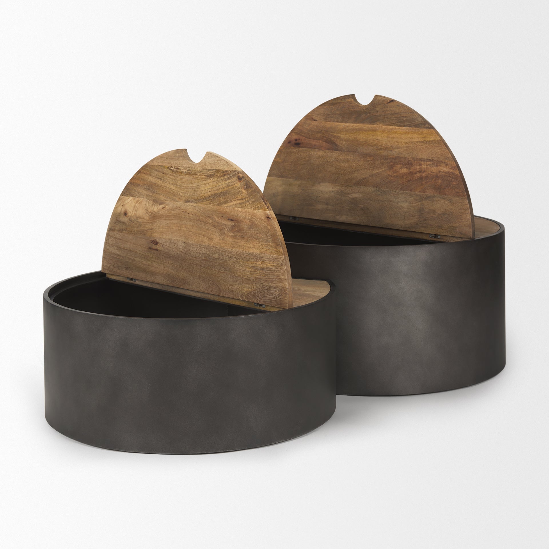 Eclipse Metal Drum Base with Wood Top Nested Coffee Table Coffee Tables Mercana , Black Friday Sale Mercana Furniture Sale, Old Bones Co, Mid Century Furniture Sale, Four Hands Furniture, Black Friday Sale Eclipse Metal Drum Base with Wood Top Nested Coffee Table,Gus Sale, Perigold Eclipse Metal Drum Base with Wood Top Nested Coffee Table Coffee Tables Black Friday Sale , Perigold Sale Eclipse Metal Drum Base with Wood Top Nested Coffee Table,Eclipse Metal Drum Base with Wood Top Nested Coffee Table Lulu an