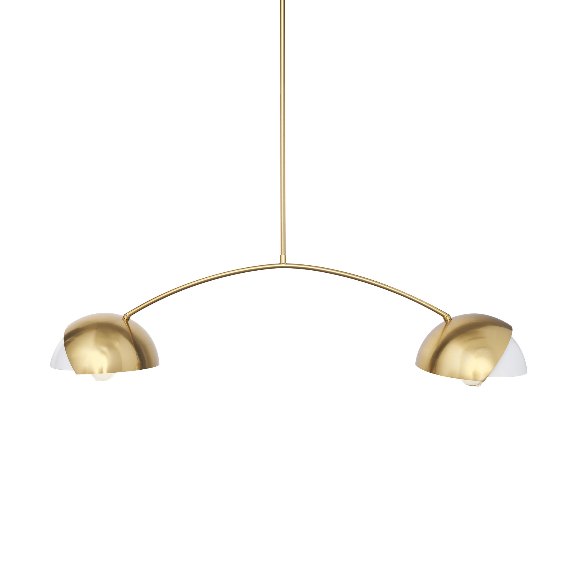 Cybill Brushed Brass with White Metal Shades 2-Light Chandelier Chandeliers Mercana , Black Friday Sale Mercana Furniture Sale, Old Bones Co, Mid Century Furniture Sale, Four Hands Furniture, Black Friday Sale Cybill Brushed Brass with White Metal Shades 2-Light Chandelier,Gus Sale, Perigold Cybill Brushed Brass with White Metal Shades 2-Light Chandelier Chandeliers Black Friday Sale , Perigold Sale Cybill Brushed Brass with White Metal Shades 2-Light Chandelier,Cybill Brushed Brass with White Metal Shades