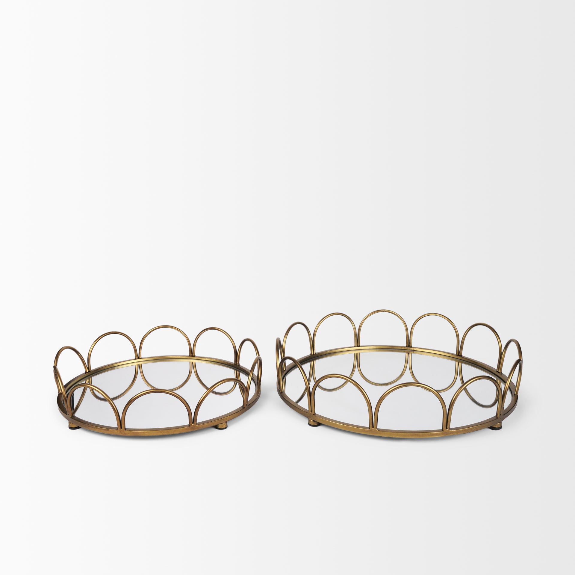 Lenore Round Metal/Mirror Tray - Set of 2 Trays & Containers Mercana , Black Friday Sale Mercana Furniture Sale, Old Bones Co, Mid Century Furniture Sale, Four Hands Furniture, Black Friday Sale Lenore Round Metal/Mirror Tray - Set of 2,Gus Sale, Perigold Lenore Round Metal/Mirror Tray - Set of 2 Trays & Containers Black Friday Sale , Perigold Sale Lenore Round Metal/Mirror Tray - Set of 2,Lenore Round Metal/Mirror Tray - Set of 2 Lulu and Georgia, Burke Decor Sale Lenore Round Metal/Mirror Tray - Set of 2,