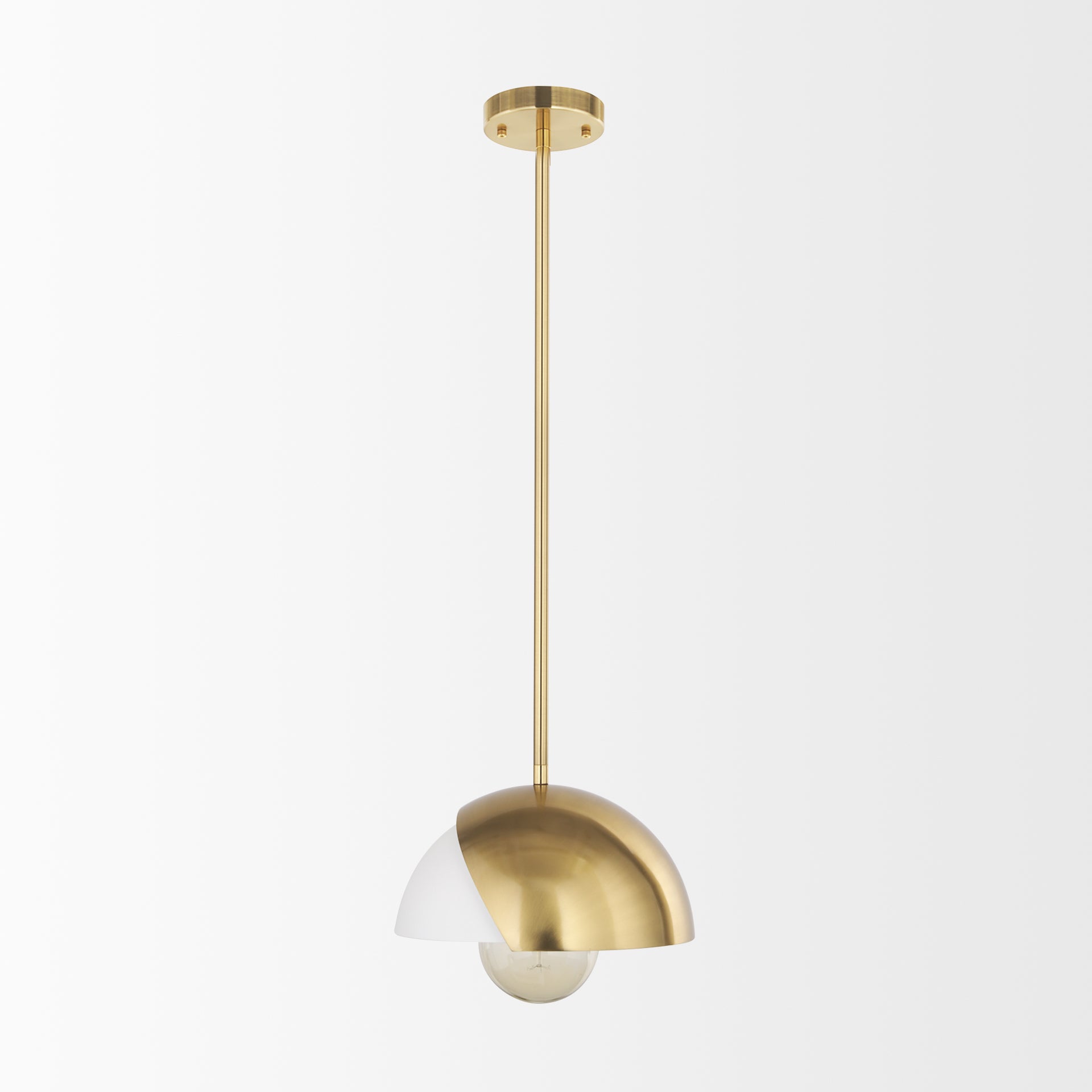 Cybill Brushed Brass with White Metal Shade 1-Light Wall Pendant Pendants Mercana , Black Friday Sale Mercana Furniture Sale, Old Bones Co, Mid Century Furniture Sale, Four Hands Furniture, Black Friday Sale Cybill Brushed Brass with White Metal Shade 1-Light Wall Pendant,Gus Sale, Perigold Cybill Brushed Brass with White Metal Shade 1-Light Wall Pendant Pendants Black Friday Sale , Perigold Sale Cybill Brushed Brass with White Metal Shade 1-Light Wall Pendant,Cybill Brushed Brass with White Metal Shade 1-L