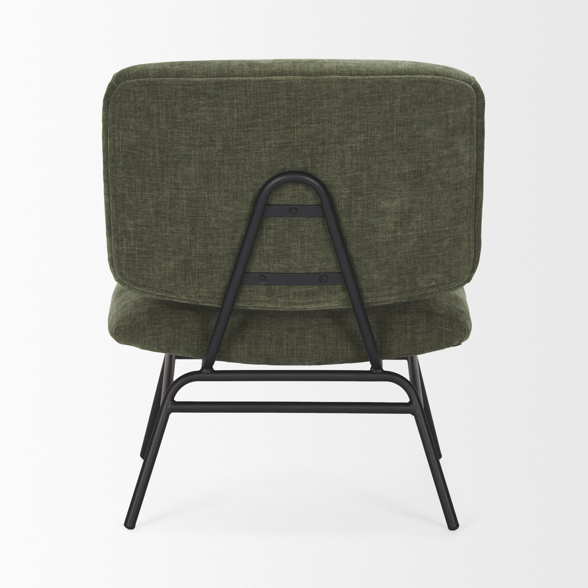 Nora Fabric with Metal Legs Accent Chair