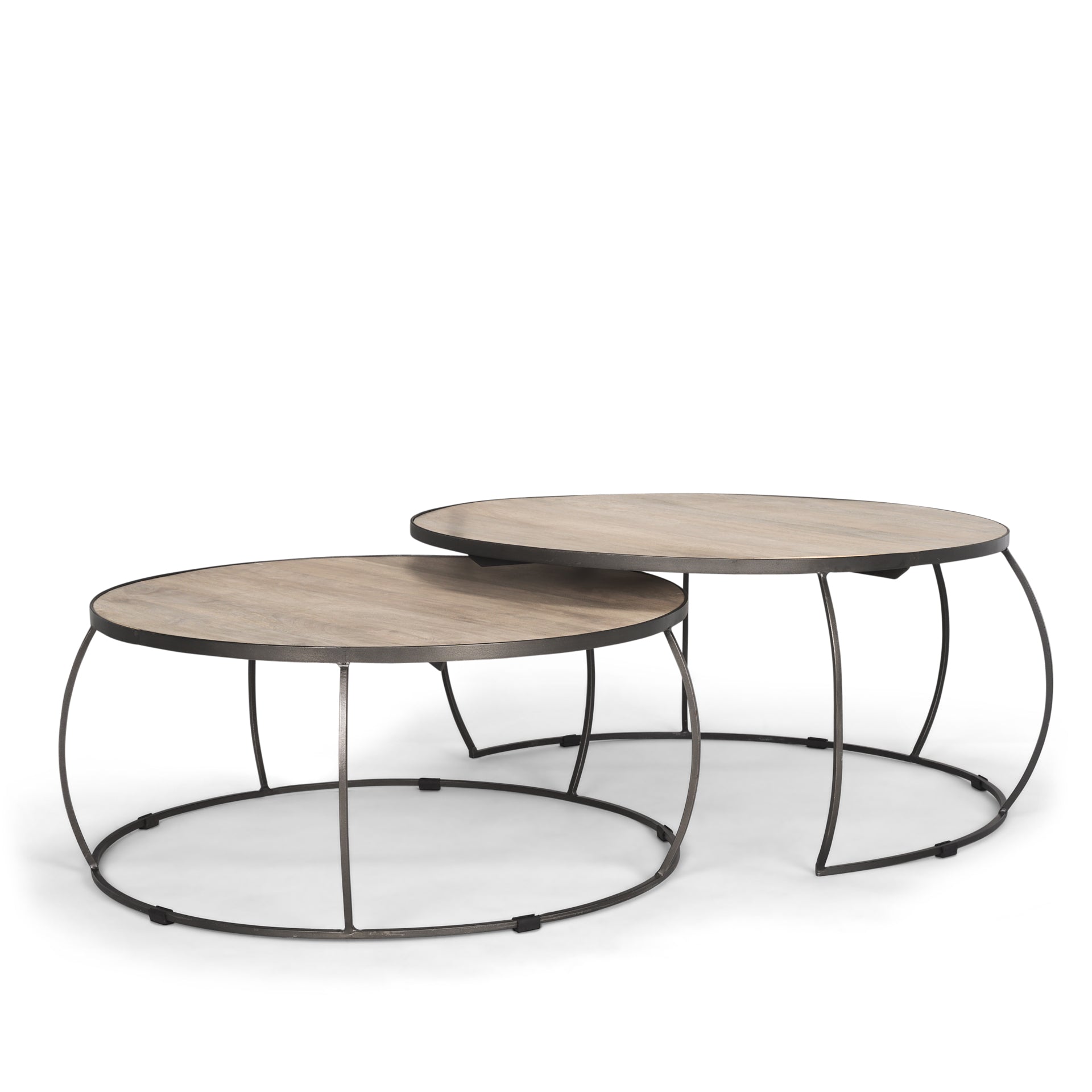 Clapp Round Wood and Metal Nesting Coffee Tables - Set of 2 Coffee Tables Mercana , Black Friday Sale Mercana Furniture Sale, Old Bones Co, Mid Century Furniture Sale, Four Hands Furniture, Black Friday Sale Clapp Round Wood and Metal Nesting Coffee Tables - Set of 2,Gus Sale, Perigold Clapp Round Wood and Metal Nesting Coffee Tables - Set of 2 Coffee Tables Black Friday Sale , Perigold Sale Clapp Round Wood and Metal Nesting Coffee Tables - Set of 2,Clapp Round Wood and Metal Nesting Coffee Tables - Set of