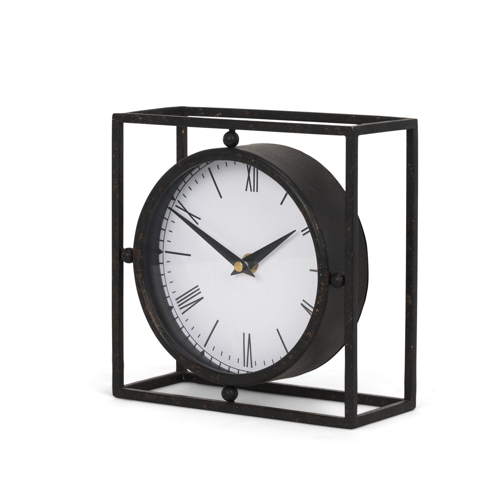 Raisa Black with Gold Antiquing Metal Table Clock Table Clocks Mercana , Black Friday Sale Mercana Furniture Sale, Old Bones Co, Mid Century Furniture Sale, Four Hands Furniture, Black Friday Sale Raisa Black with Gold Antiquing Metal Table Clock,Gus Sale, Perigold Raisa Black with Gold Antiquing Metal Table Clock Table Clocks Black Friday Sale , Perigold Sale Raisa Black with Gold Antiquing Metal Table Clock,Raisa Black with Gold Antiquing Metal Table Clock Lulu and Georgia, Burke Decor Sale Raisa Black wi