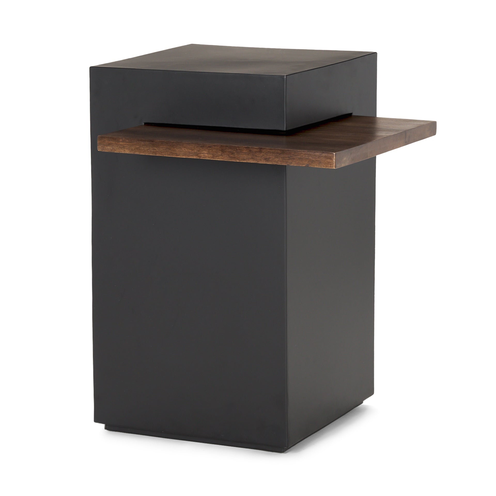 Charles Matte Black Metal with Wood Shelf Square Accent Table Side & End Tables Mercana , Black Friday Sale Mercana Furniture Sale, Old Bones Co, Mid Century Furniture Sale, Four Hands Furniture, Black Friday Sale Charles Matte Black Metal with Wood Shelf Square Accent Table,Gus Sale, Perigold Charles Matte Black Metal with Wood Shelf Square Accent Table Side & End Tables Black Friday Sale , Perigold Sale Charles Matte Black Metal with Wood Shelf Square Accent Table,Charles Matte Black Metal with Wood Shelf