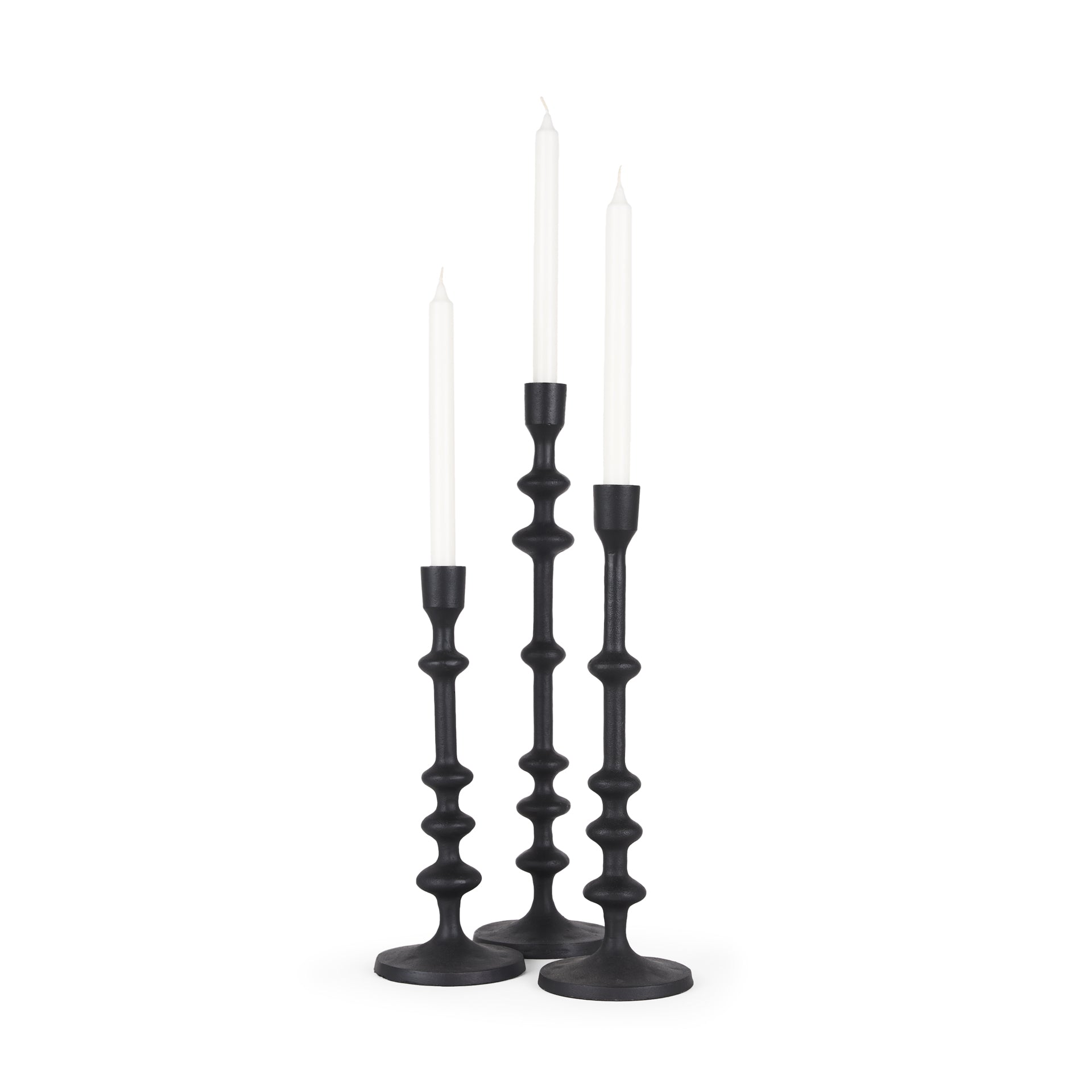 Paolo Matte Black Metal Candle Holder - Set of 3 Candle Holders Mercana , Black Friday Sale Mercana Furniture Sale, Old Bones Co, Mid Century Furniture Sale, Four Hands Furniture, Black Friday Sale Paolo Matte Black Metal Candle Holder - Set of 3,Gus Sale, Perigold Paolo Matte Black Metal Candle Holder - Set of 3 Candle Holders Black Friday Sale , Perigold Sale Paolo Matte Black Metal Candle Holder - Set of 3,Paolo Matte Black Metal Candle Holder - Set of 3 Lulu and Georgia, Burke Decor Sale Paolo Matte Bla