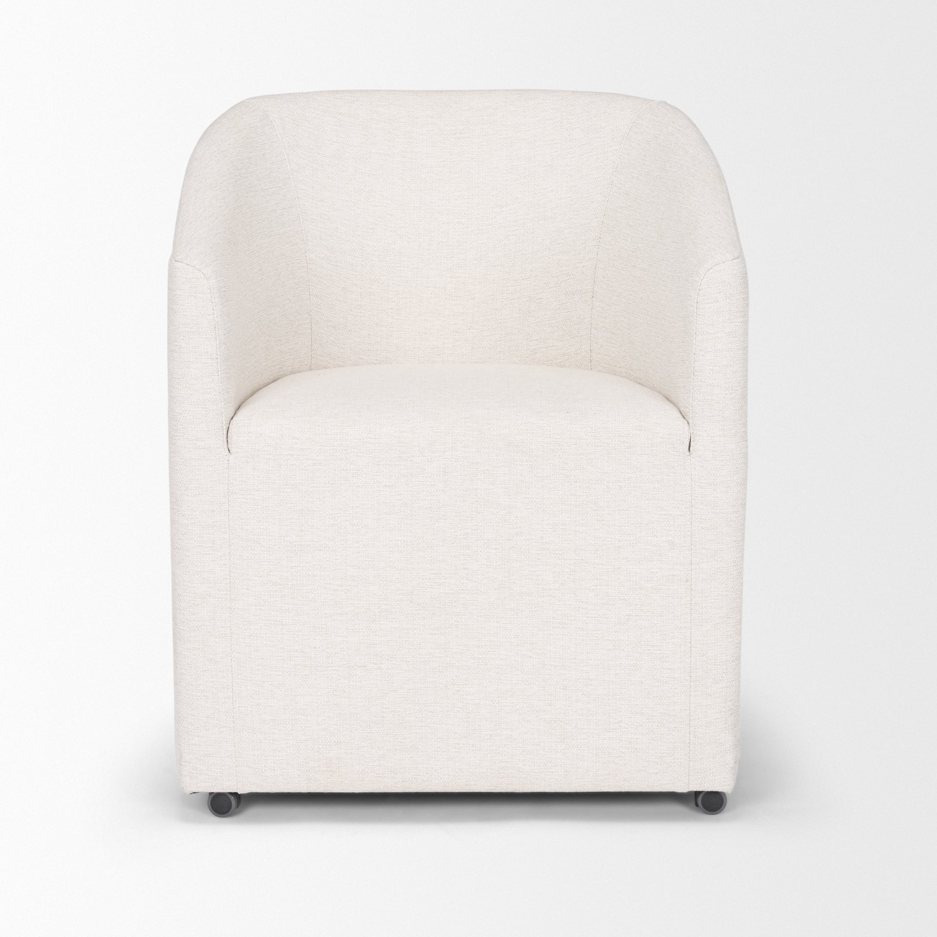 Sondra Performance Fabric Upholstered Club Dining Chair