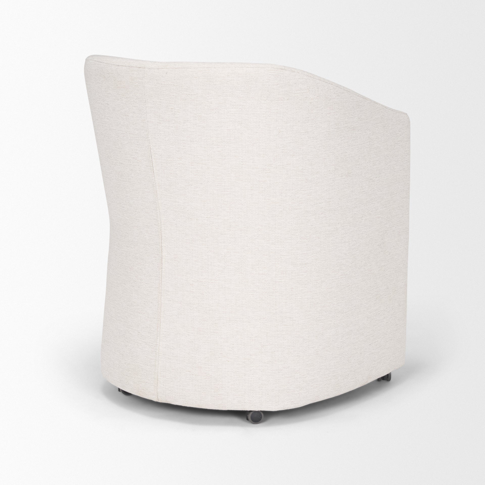 Sondra Performance Fabric Upholstered Club Dining Chair