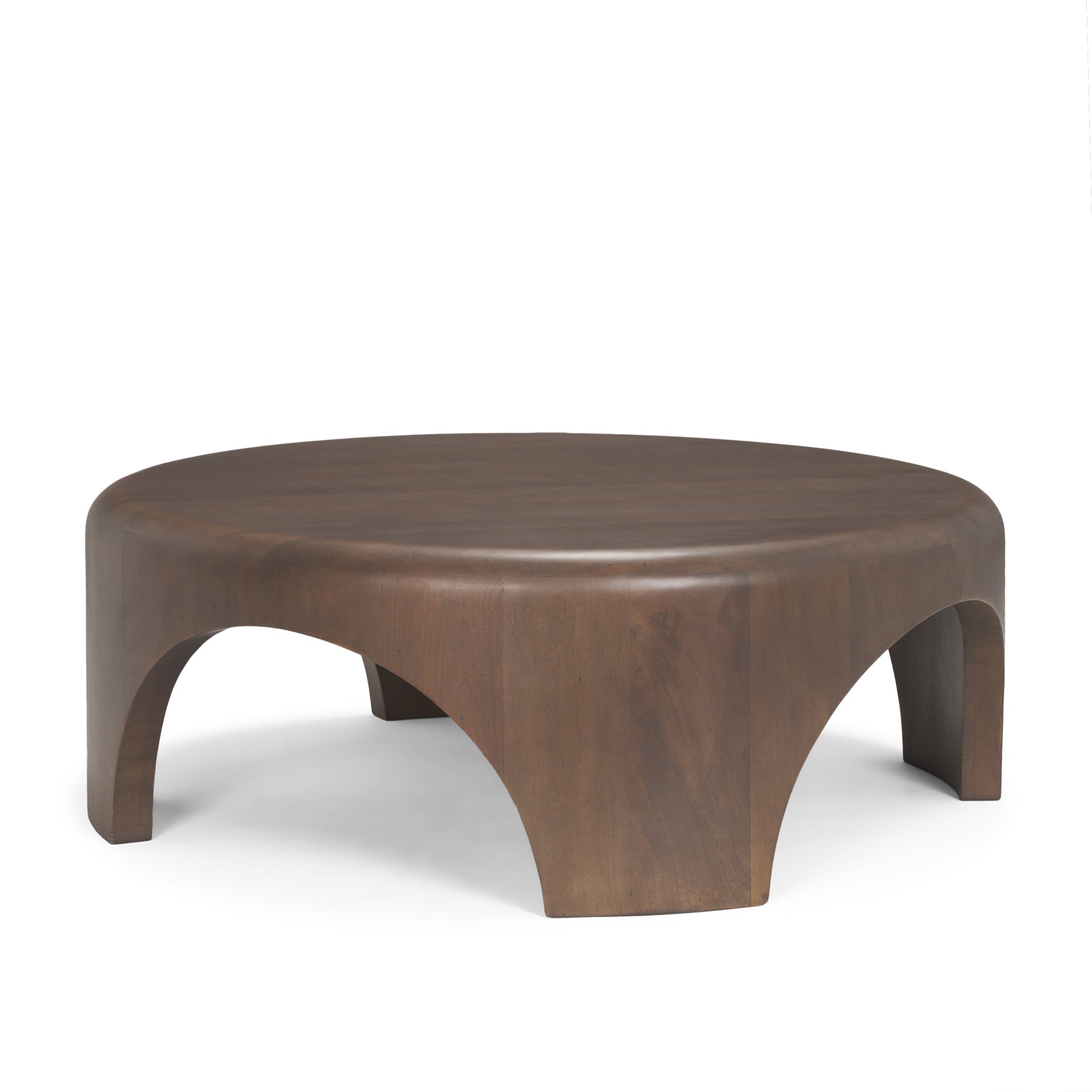 Shima Round Dark Brown Wood with Arched Legs Coffee Table Coffee Tables Mercana Dark Brown , Black Friday Sale Mercana Furniture Sale, Old Bones Co, Mid Century Furniture Sale, Four Hands Furniture, Black Friday Sale Shima Round Dark Brown Wood with Arched Legs Coffee Table,Gus Sale, Perigold Shima Round Dark Brown Wood with Arched Legs Coffee Table Coffee Tables Black Friday Sale , Perigold Sale Shima Round Dark Brown Wood with Arched Legs Coffee Table,Shima Round Dark Brown Wood with Arched Legs Coffee Ta
