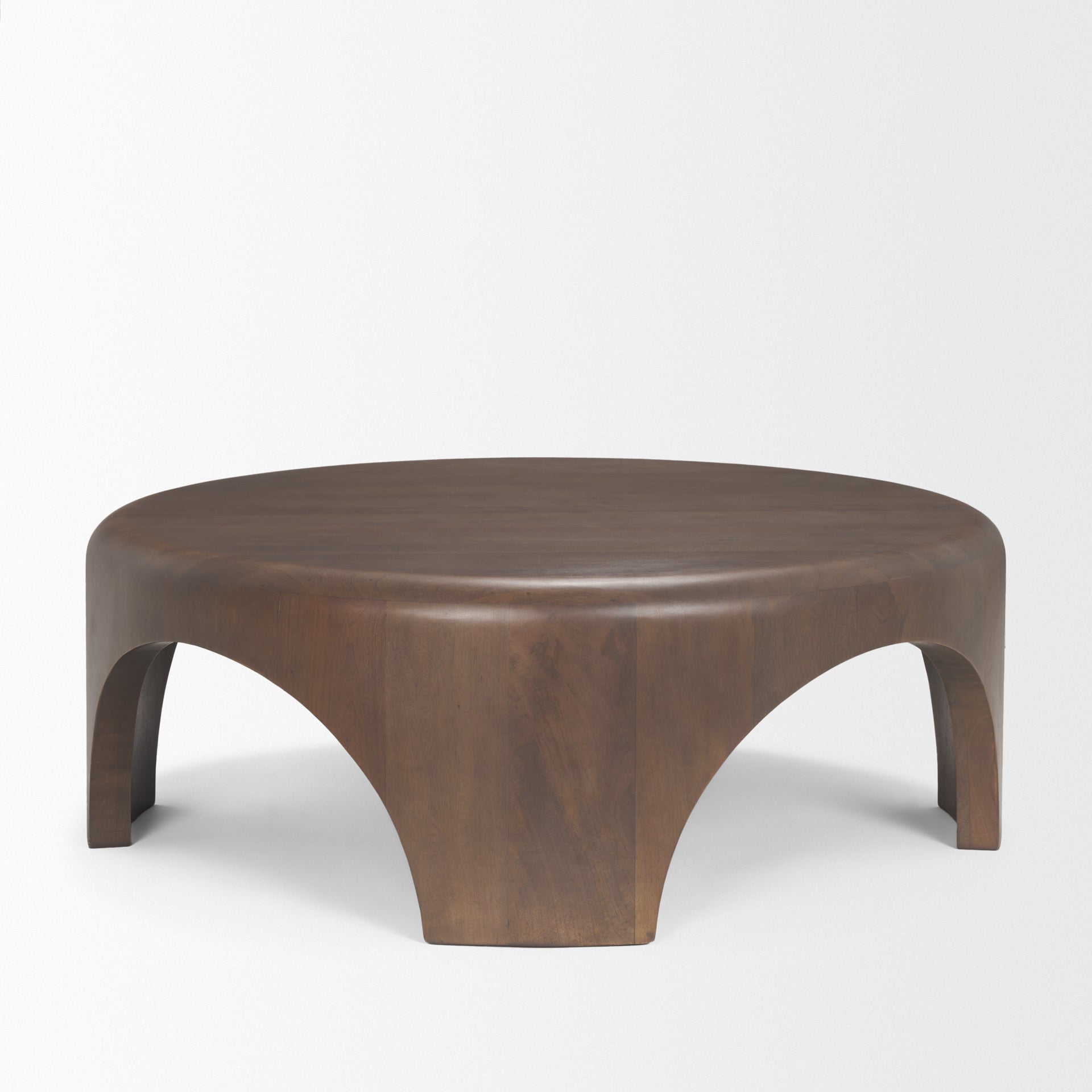 Shima Round Dark Brown Wood with Arched Legs Coffee Table Coffee Tables Mercana , Black Friday Sale Mercana Furniture Sale, Old Bones Co, Mid Century Furniture Sale, Four Hands Furniture, Black Friday Sale Shima Round Dark Brown Wood with Arched Legs Coffee Table,Gus Sale, Perigold Shima Round Dark Brown Wood with Arched Legs Coffee Table Coffee Tables Black Friday Sale , Perigold Sale Shima Round Dark Brown Wood with Arched Legs Coffee Table,Shima Round Dark Brown Wood with Arched Legs Coffee Table Lulu an