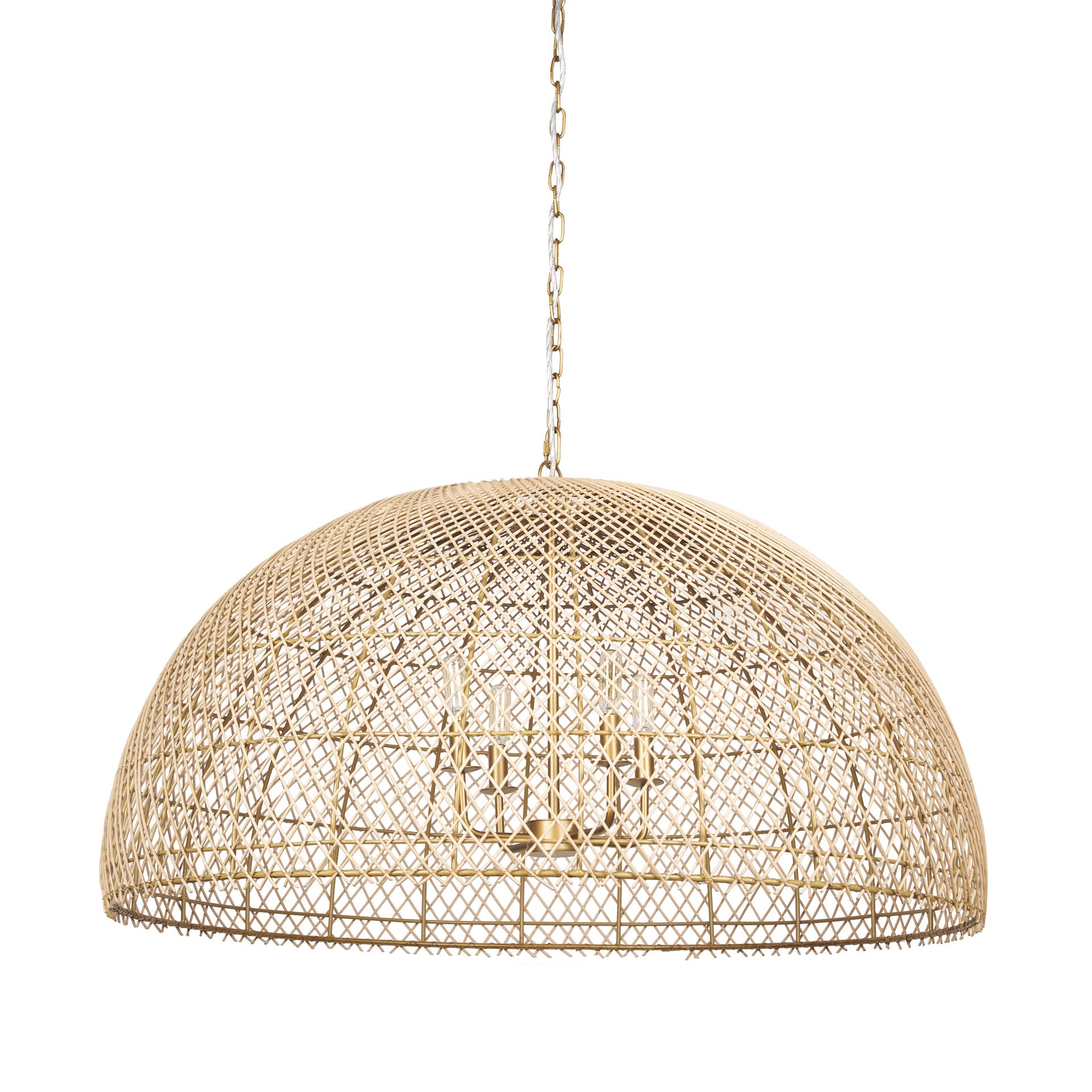 Thad 4-Light Natural Woven Rattan Dome Chandelier Chandeliers Mercana , Black Friday Sale Mercana Furniture Sale, Old Bones Co, Mid Century Furniture Sale, Four Hands Furniture, Black Friday Sale Thad 4-Light Natural Woven Rattan Dome Chandelier,Gus Sale, Perigold Thad 4-Light Natural Woven Rattan Dome Chandelier Chandeliers Black Friday Sale , Perigold Sale Thad 4-Light Natural Woven Rattan Dome Chandelier,Thad 4-Light Natural Woven Rattan Dome Chandelier Lulu and Georgia, Burke Decor Sale Thad 4-Light Nat