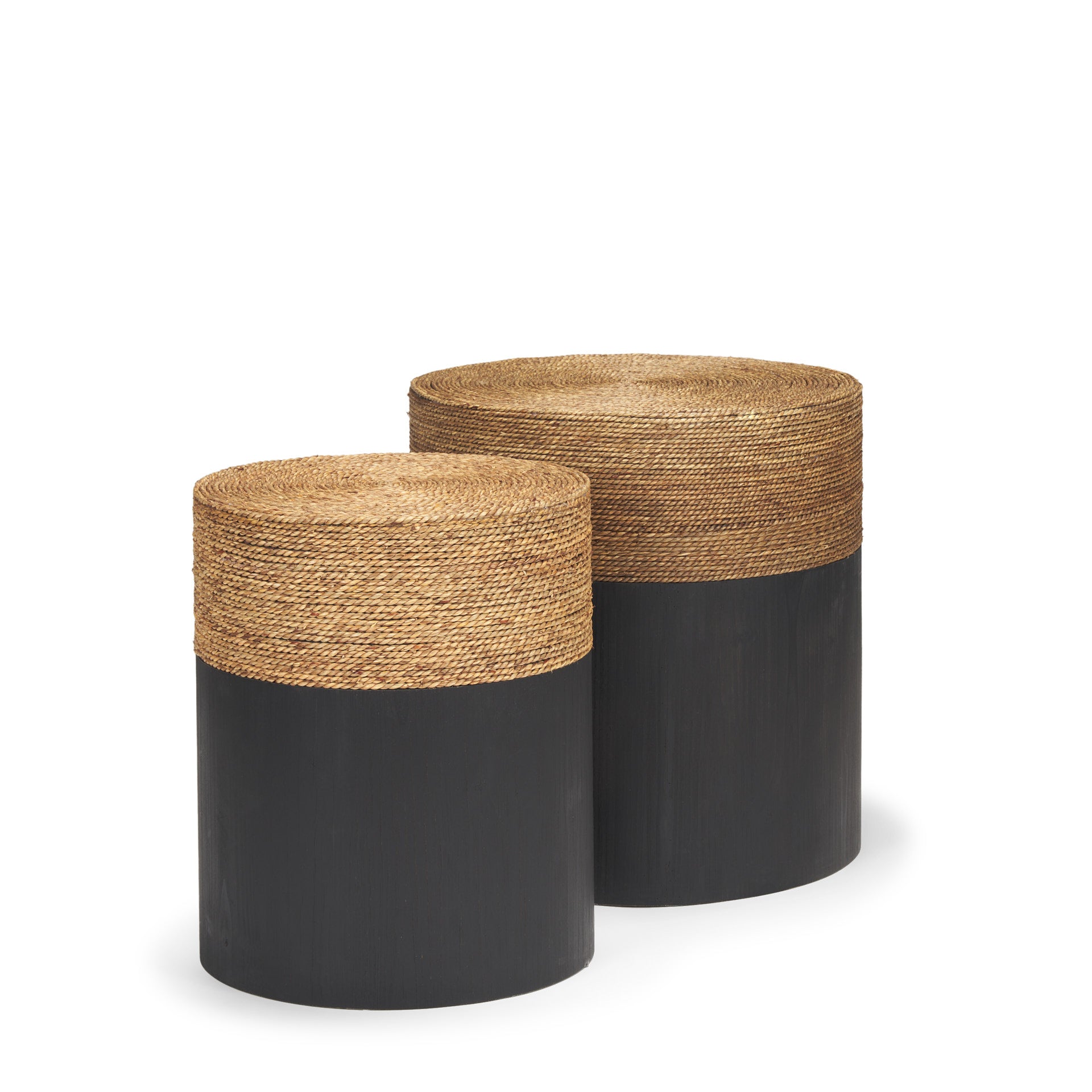 Wenopa Matte Black Wood with Natural Jute Accent Tables Side & End Tables Mercana , Black Friday Sale Mercana Furniture Sale, Old Bones Co, Mid Century Furniture Sale, Four Hands Furniture, Black Friday Sale Wenopa Matte Black Wood with Natural Jute Accent Tables,Gus Sale, Perigold Wenopa Matte Black Wood with Natural Jute Accent Tables Side & End Tables Black Friday Sale , Perigold Sale Wenopa Matte Black Wood with Natural Jute Accent Tables,Wenopa Matte Black Wood with Natural Jute Accent Tables Lulu and