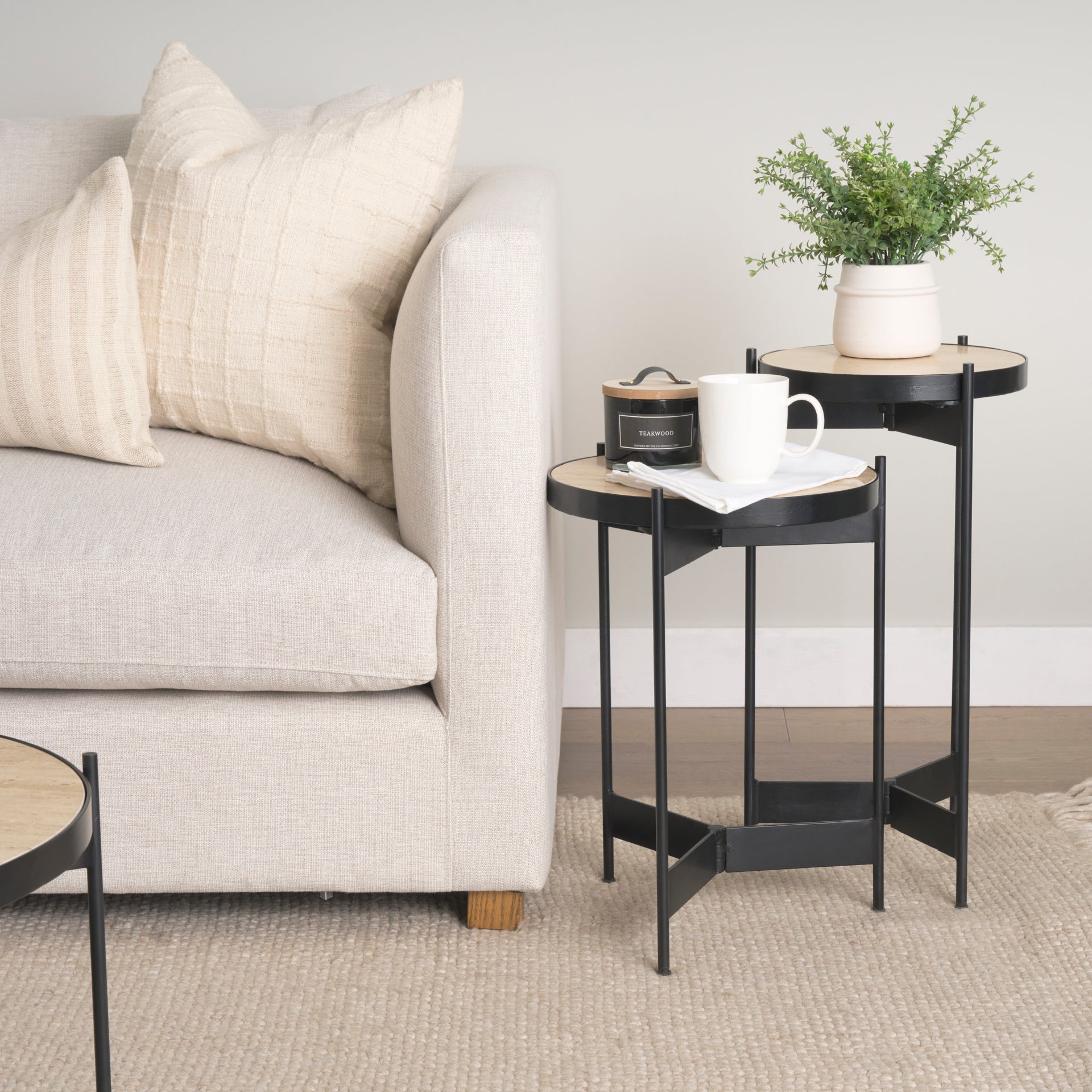 Wade Travertine Marble with Matte Black Metal End Tables Side & End Tables Mercana , Black Friday Sale Mercana Furniture Sale, Old Bones Co, Mid Century Furniture Sale, Four Hands Furniture, Black Friday Sale Wade Travertine Marble with Matte Black Metal End Tables,Gus Sale, Perigold Wade Travertine Marble with Matte Black Metal End Tables Side & End Tables Black Friday Sale , Perigold Sale Wade Travertine Marble with Matte Black Metal End Tables,Wade Travertine Marble with Matte Black Metal End Tables Lulu