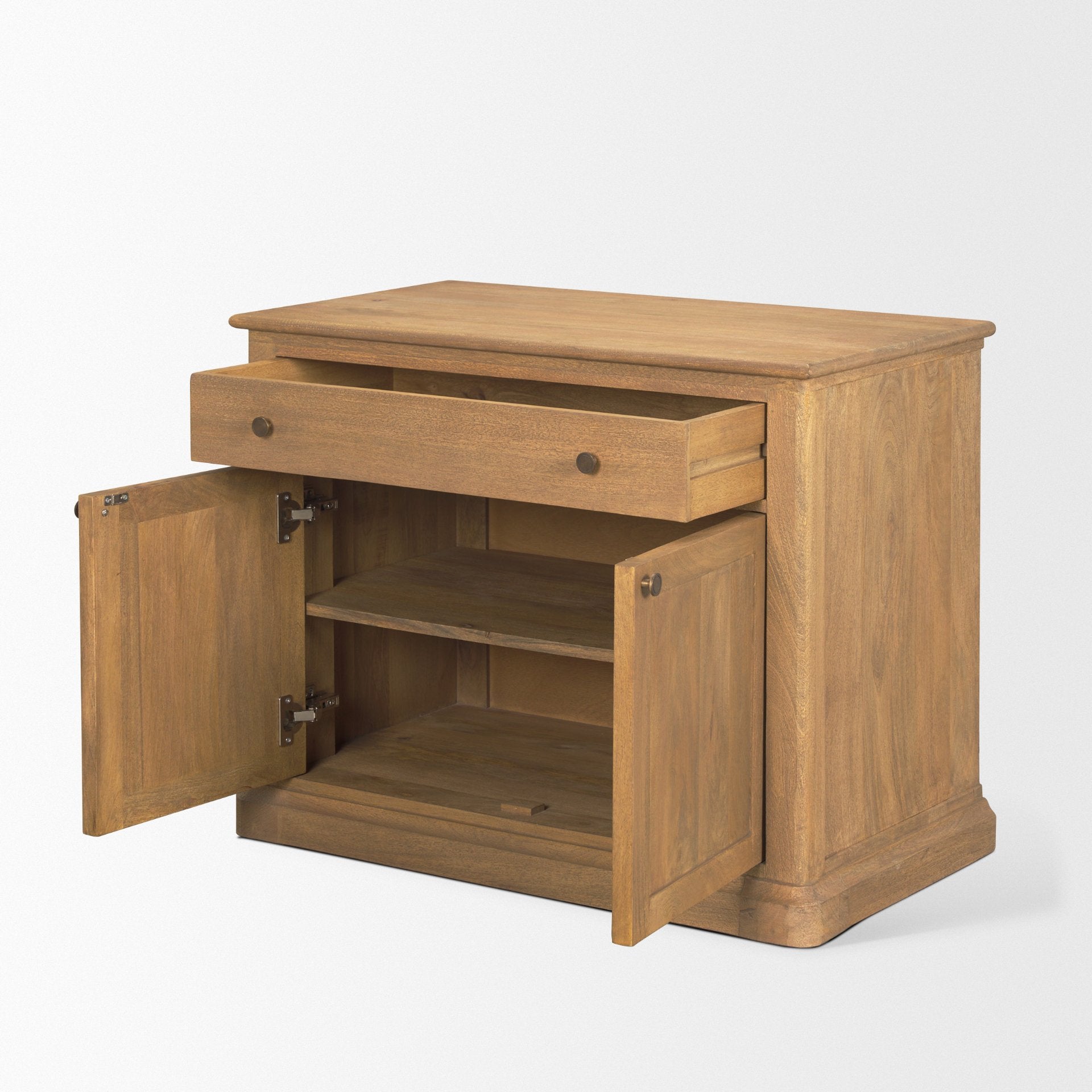 Braxton Solid Wood with Antique Knobs 1-Drawer 2-Door Accent Cabinet Credenzas & Sideboards Mercana , Black Friday Sale Mercana Furniture Sale, Old Bones Co, Mid Century Furniture Sale, Four Hands Furniture, Black Friday Sale Braxton Solid Wood with Antique Knobs 1-Drawer 2-Door Accent Cabinet,Gus Sale, Perigold Braxton Solid Wood with Antique Knobs 1-Drawer 2-Door Accent Cabinet Credenzas & Sideboards Black Friday Sale , Perigold Sale Braxton Solid Wood with Antique Knobs 1-Drawer 2-Door Accent Cabinet,Bra