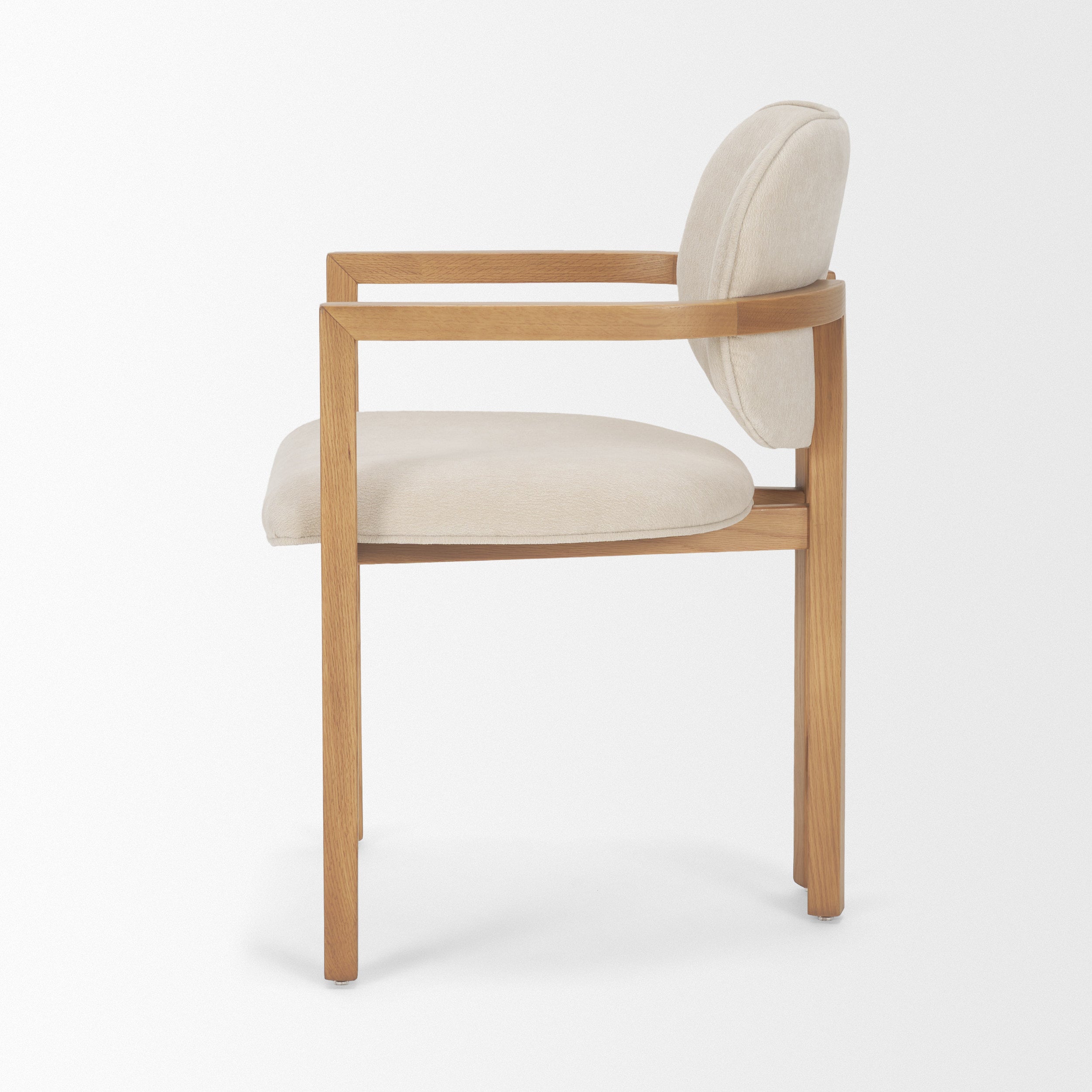 Carlisle Curved Back Tripod Frame Dining Armchair