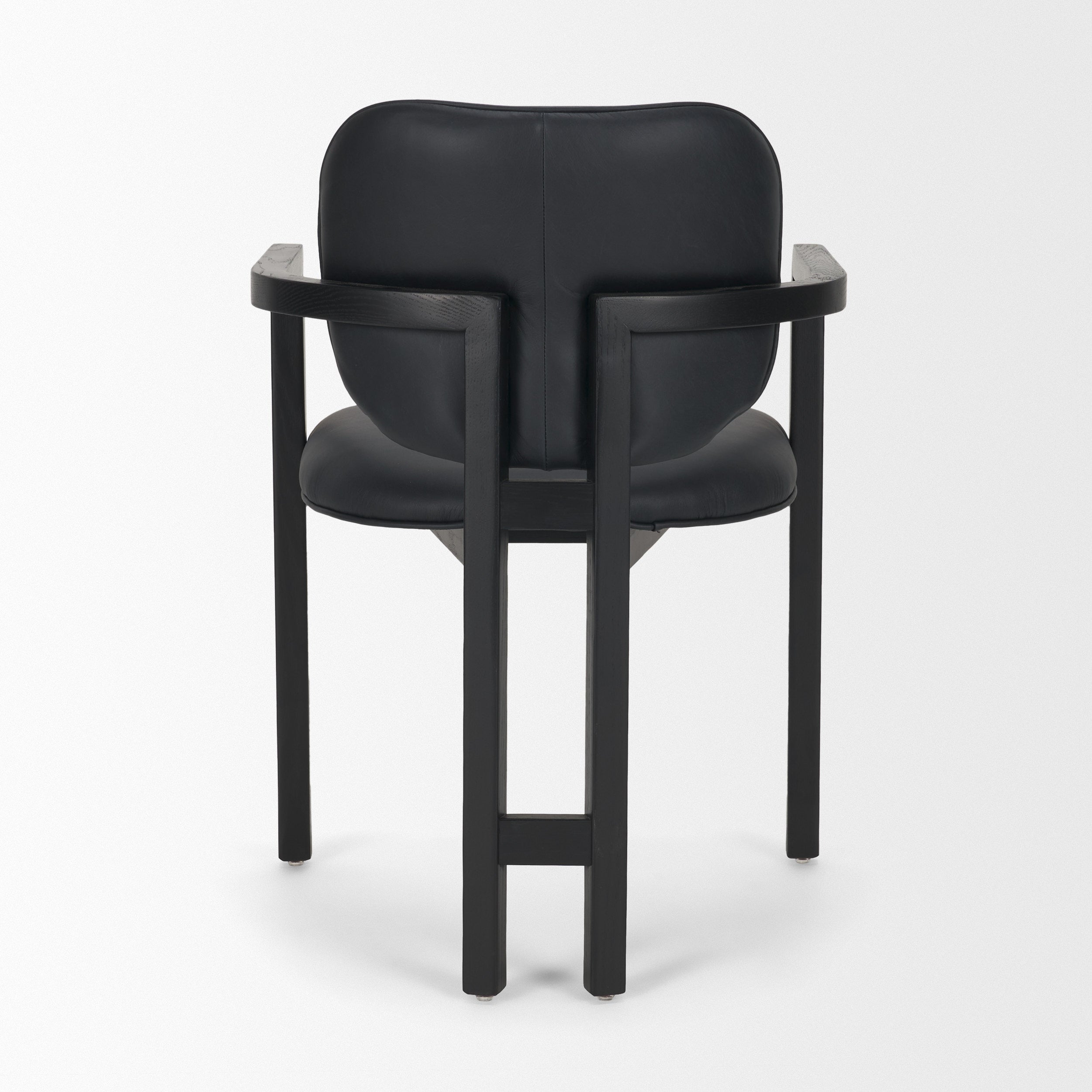 Carlisle Curved Back Tripod Frame Dining Armchair