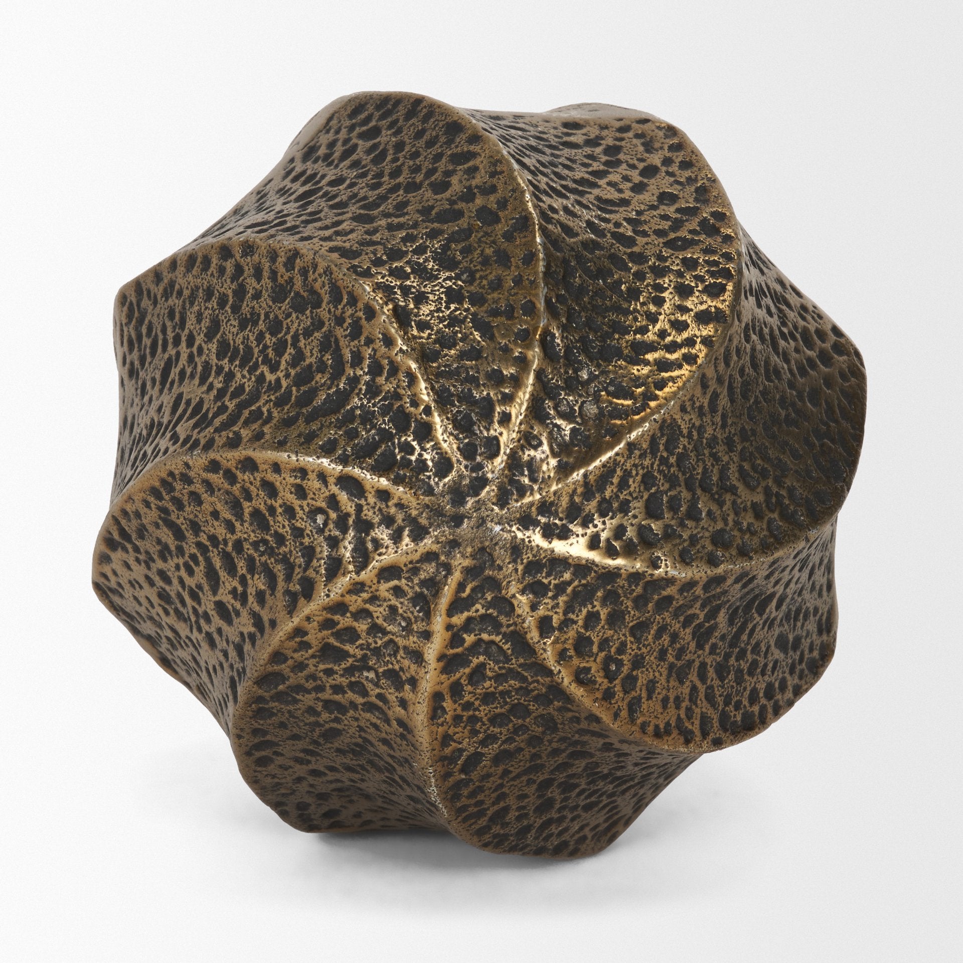 Imani Large Sculptural Metal Decorative Orb Object