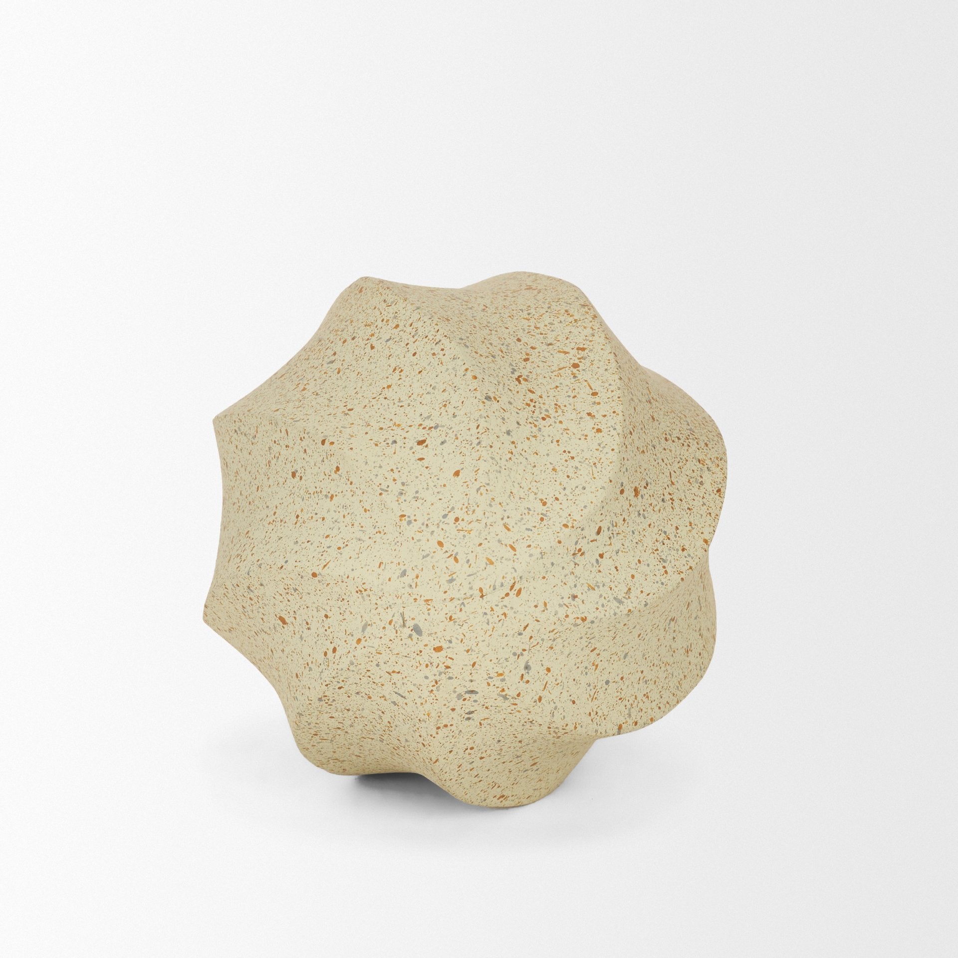Imani Small Sculptural Metal Decorative Orb Object