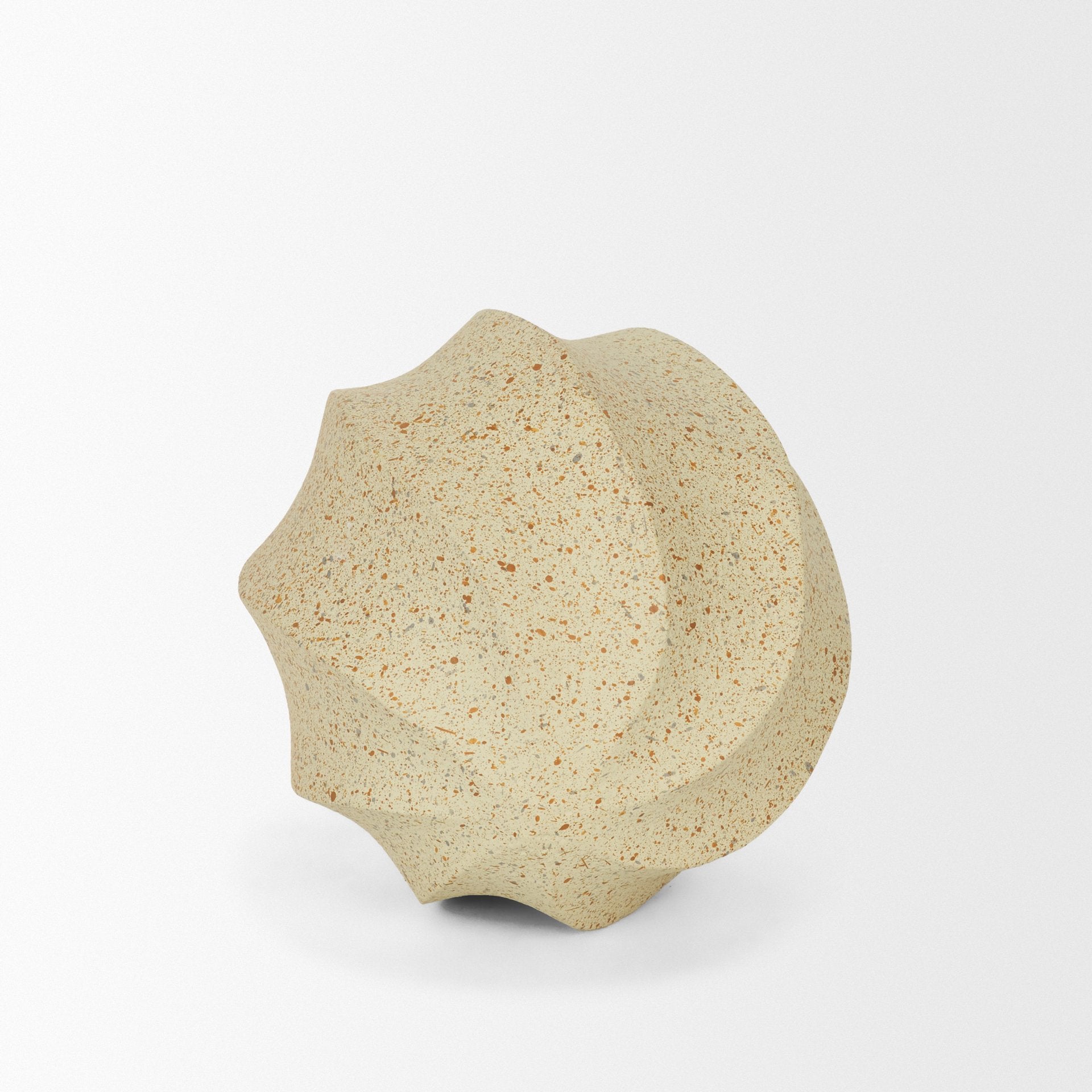 Imani Small Sculptural Metal Decorative Orb Object