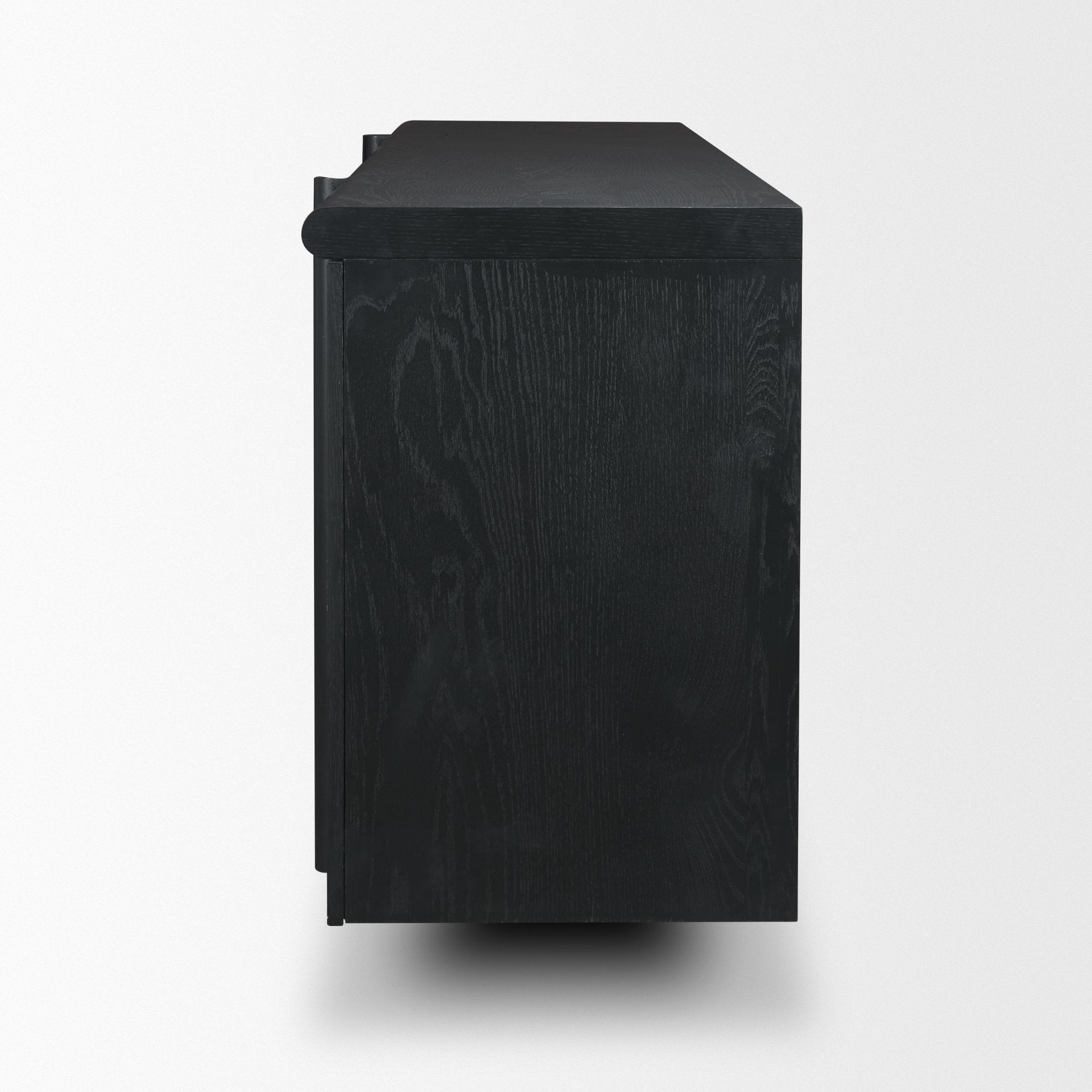 Rowan Oak Wood Closed 4 Door Sideboard