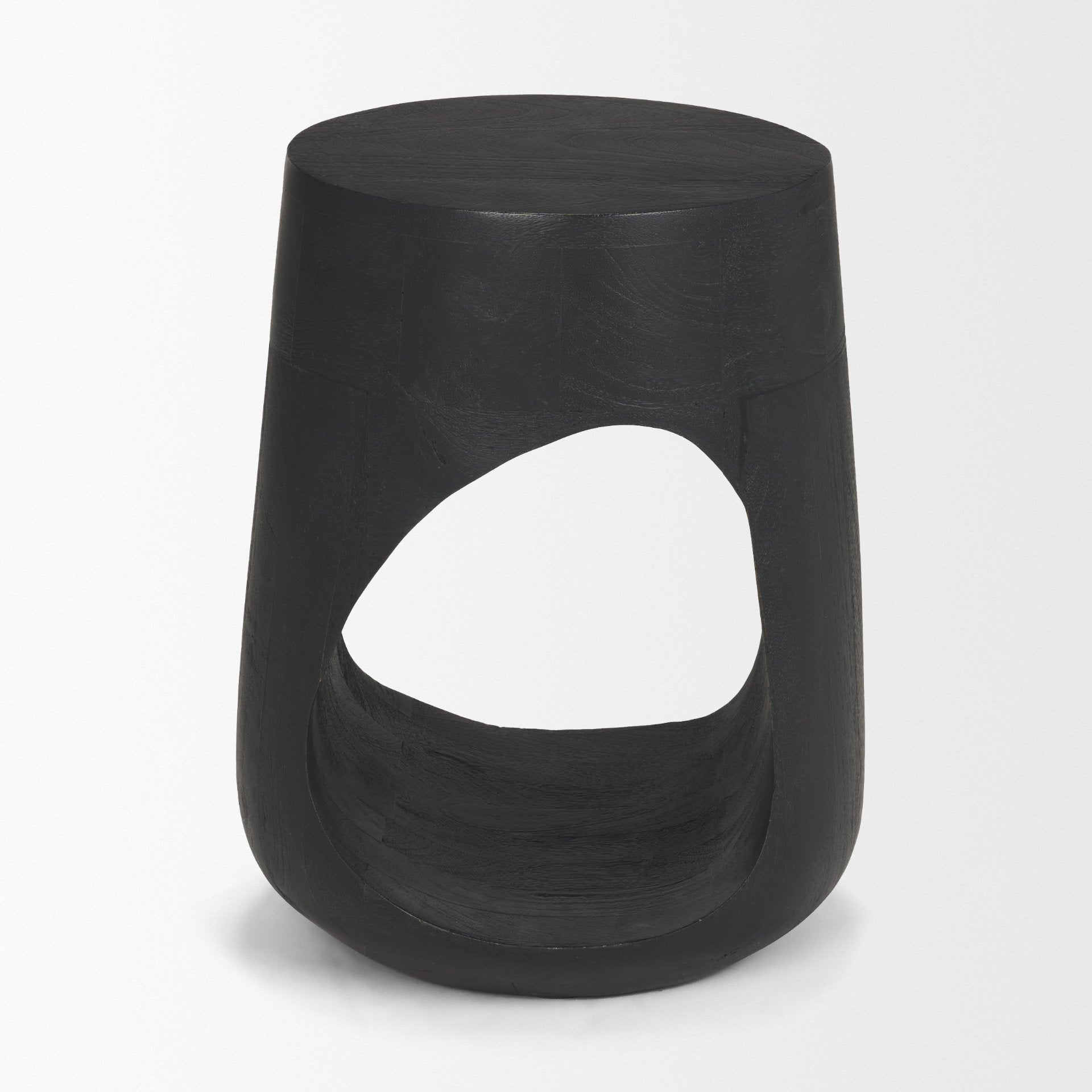 Cove Sculptural Open Side Table