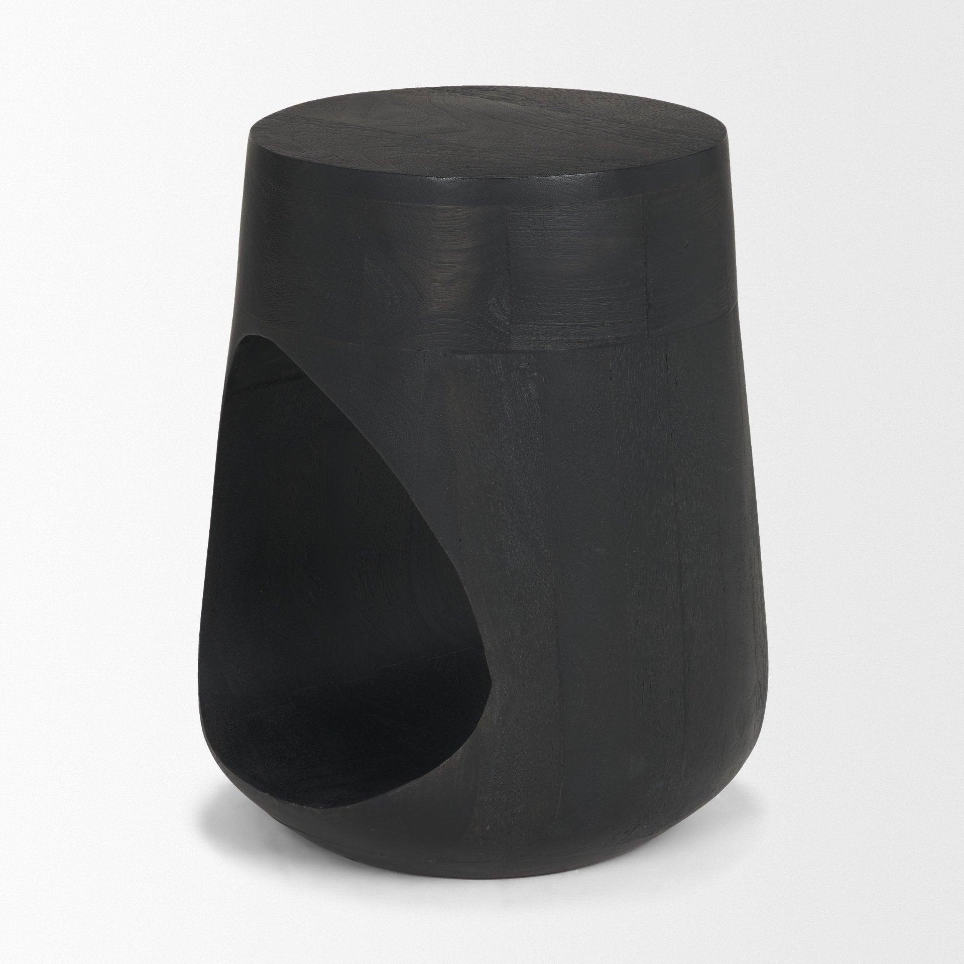 Cove Sculptural Open Side Table