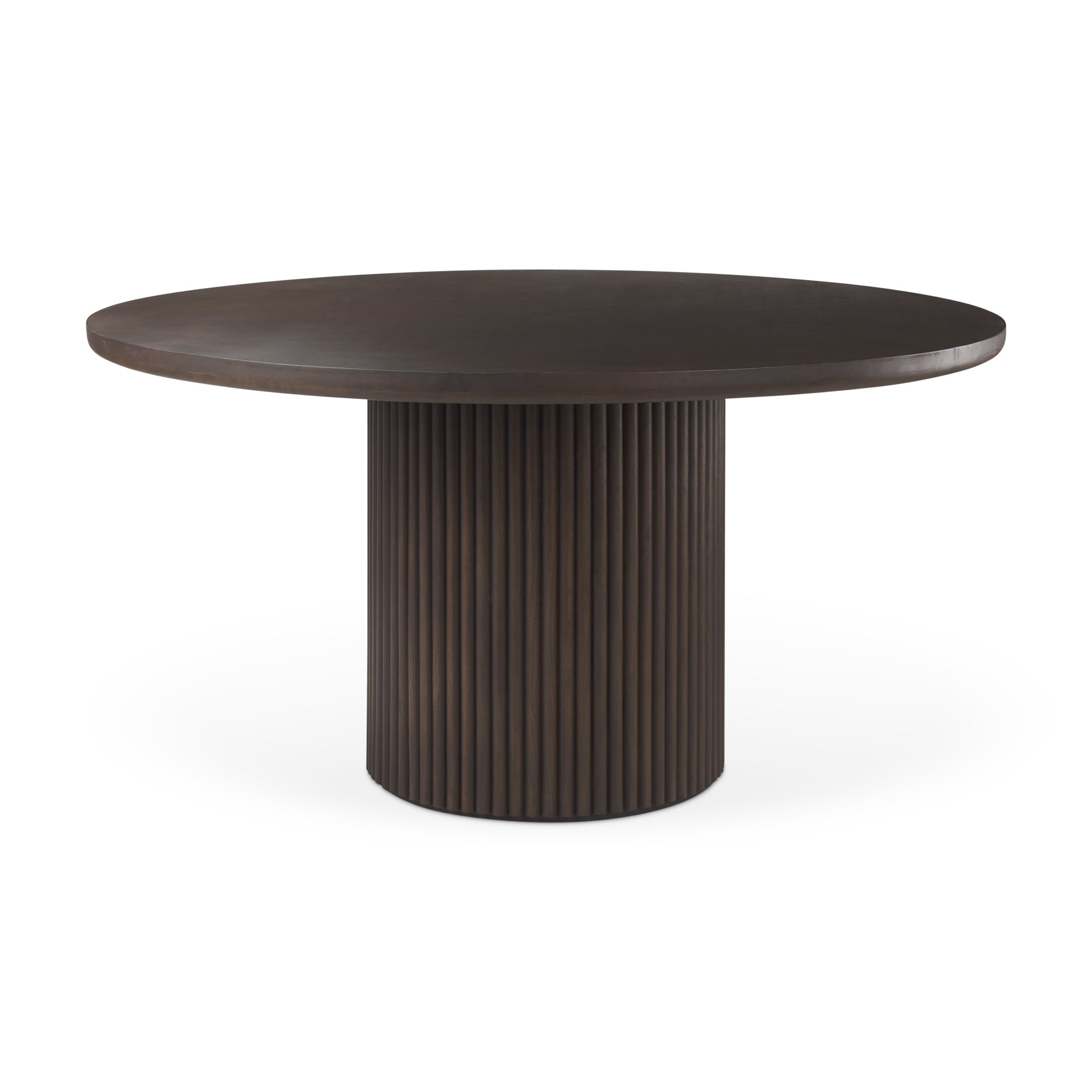 Terra Fluted Dining Table - 6 Niles Chairs - Terra Sideboard
