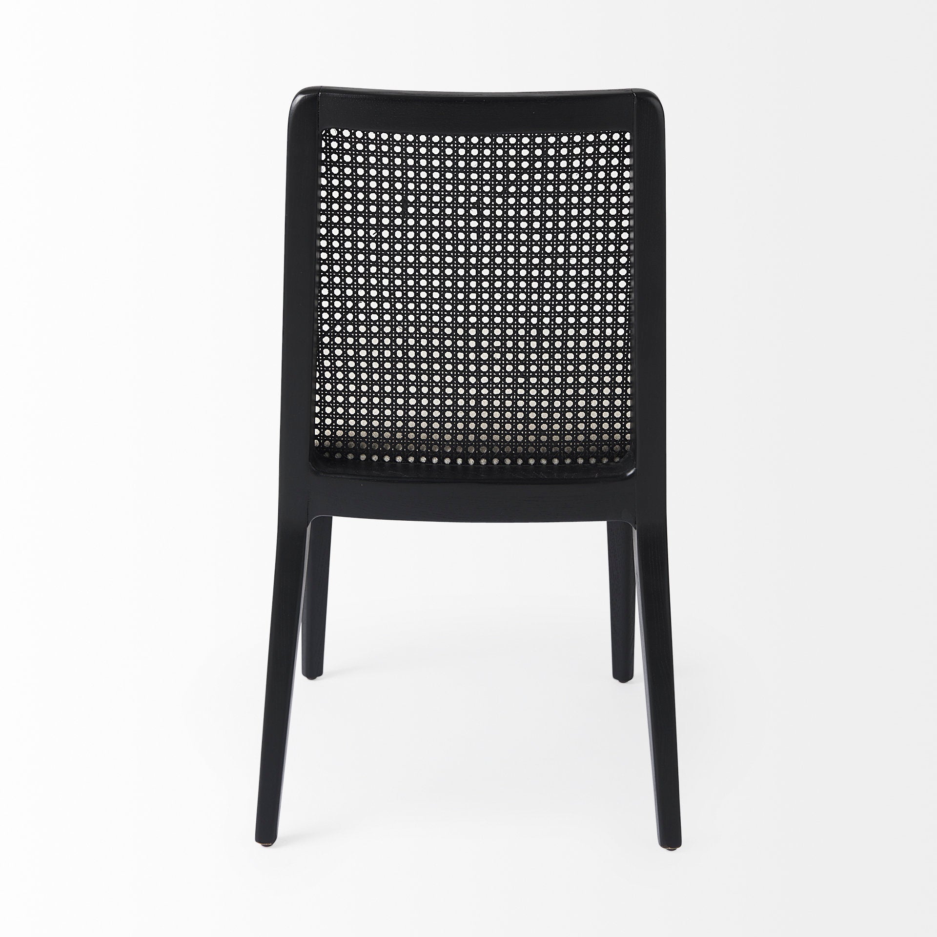 Clara Cane Back Armless Dining Chair
